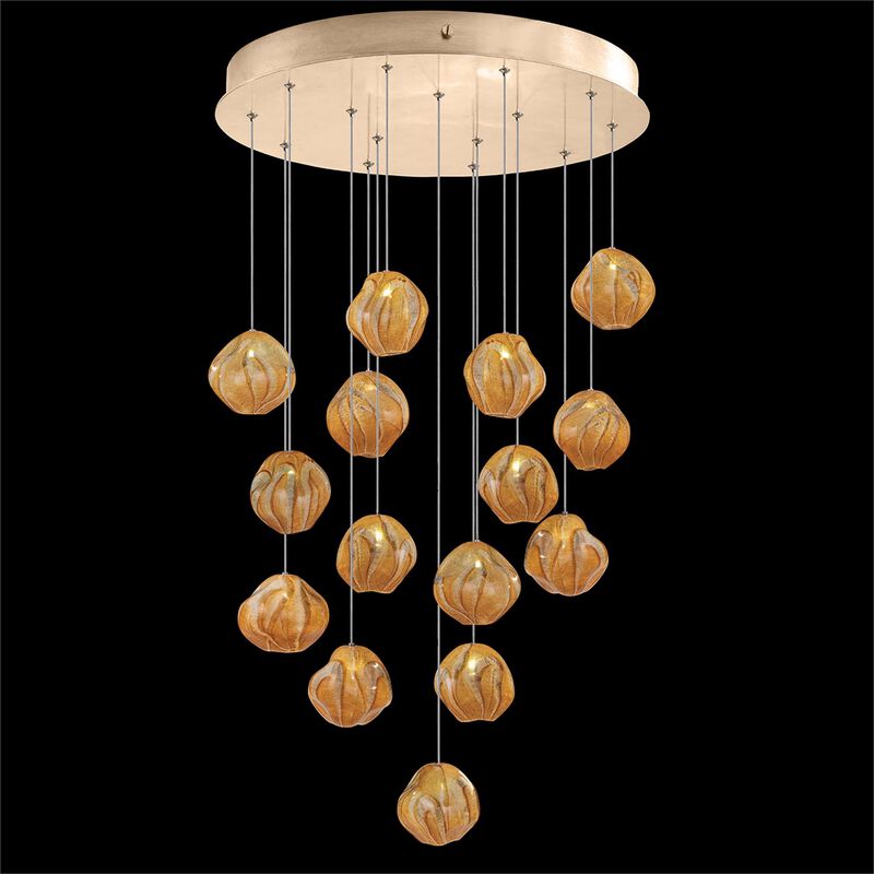 Vesta 21 Inch 15 Light Multi Light Pendant by Fine Art Handcrafted Lighting