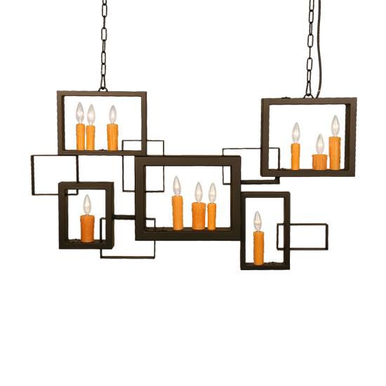 Kai 48 Inch 11 Light Chandelier by Meyda Lighting