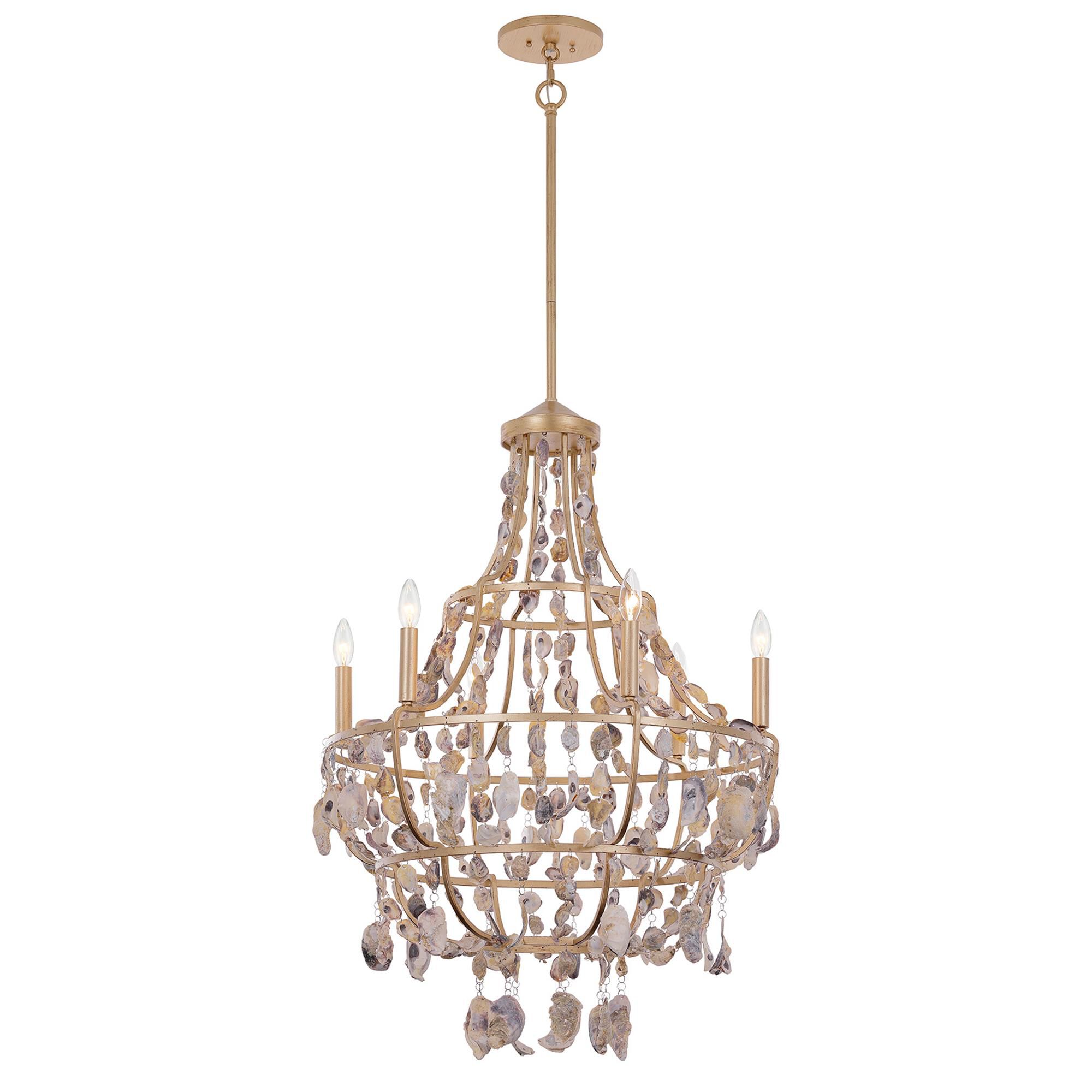 Shown in Chandon finish and Oyster Shell shade