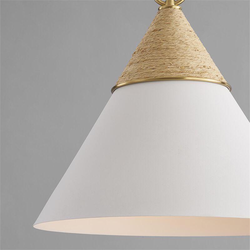 Megan Molten Mica Small Pendant Light by Mitzi