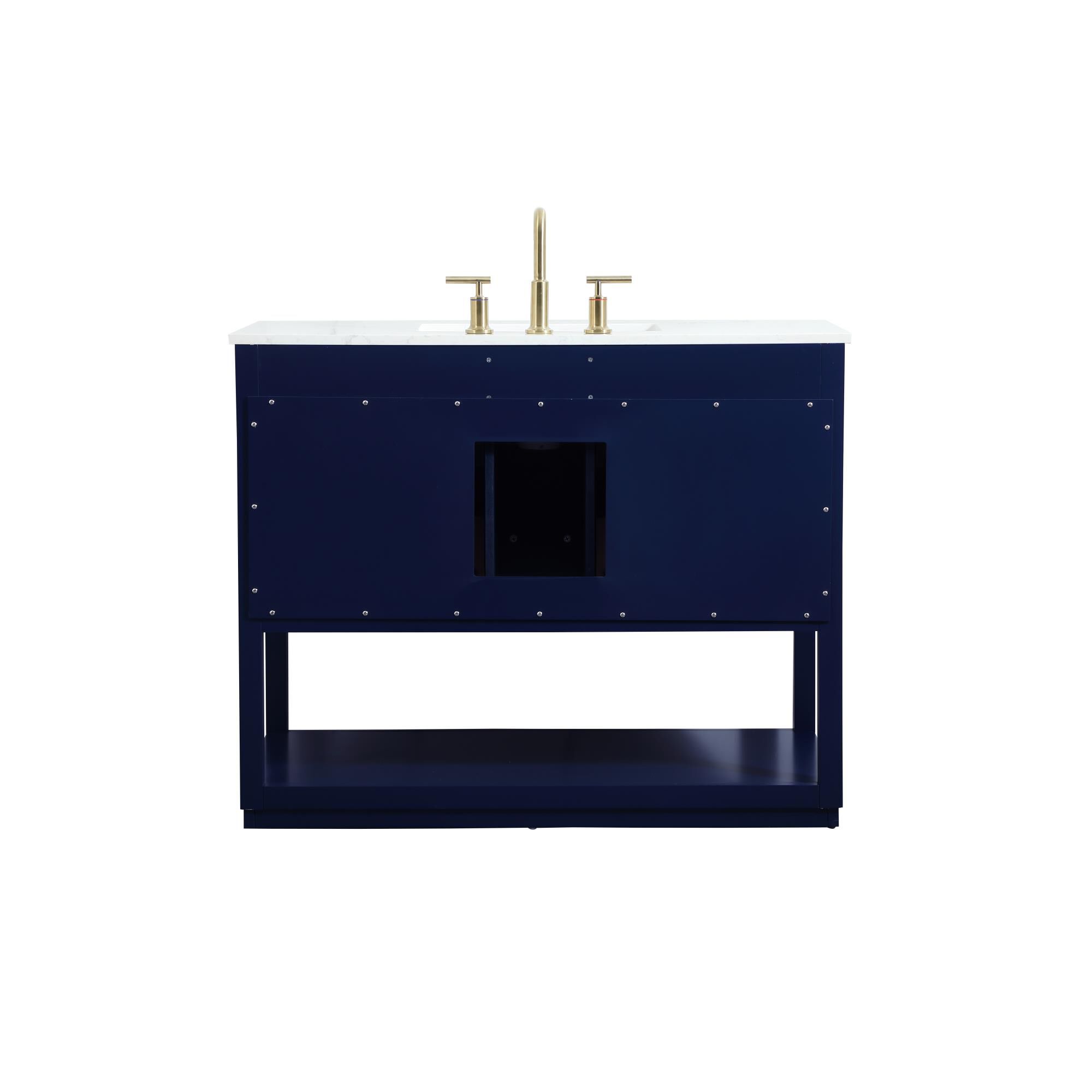 Shown in Blue finish