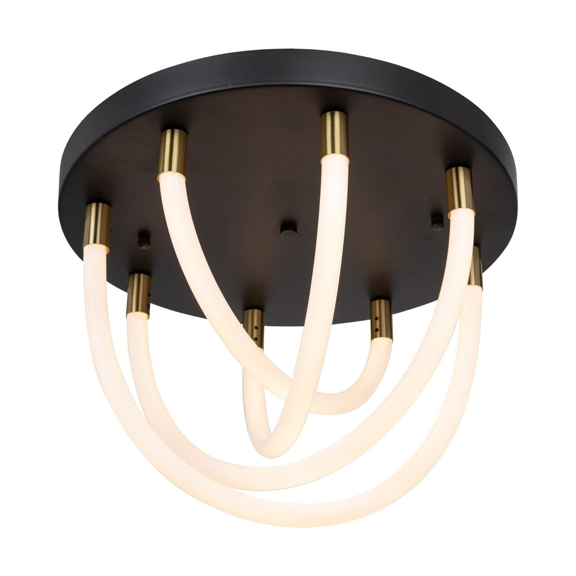 Kevin Kraemer Cascata 15 Inch 4 Light Semi Flush Mount,