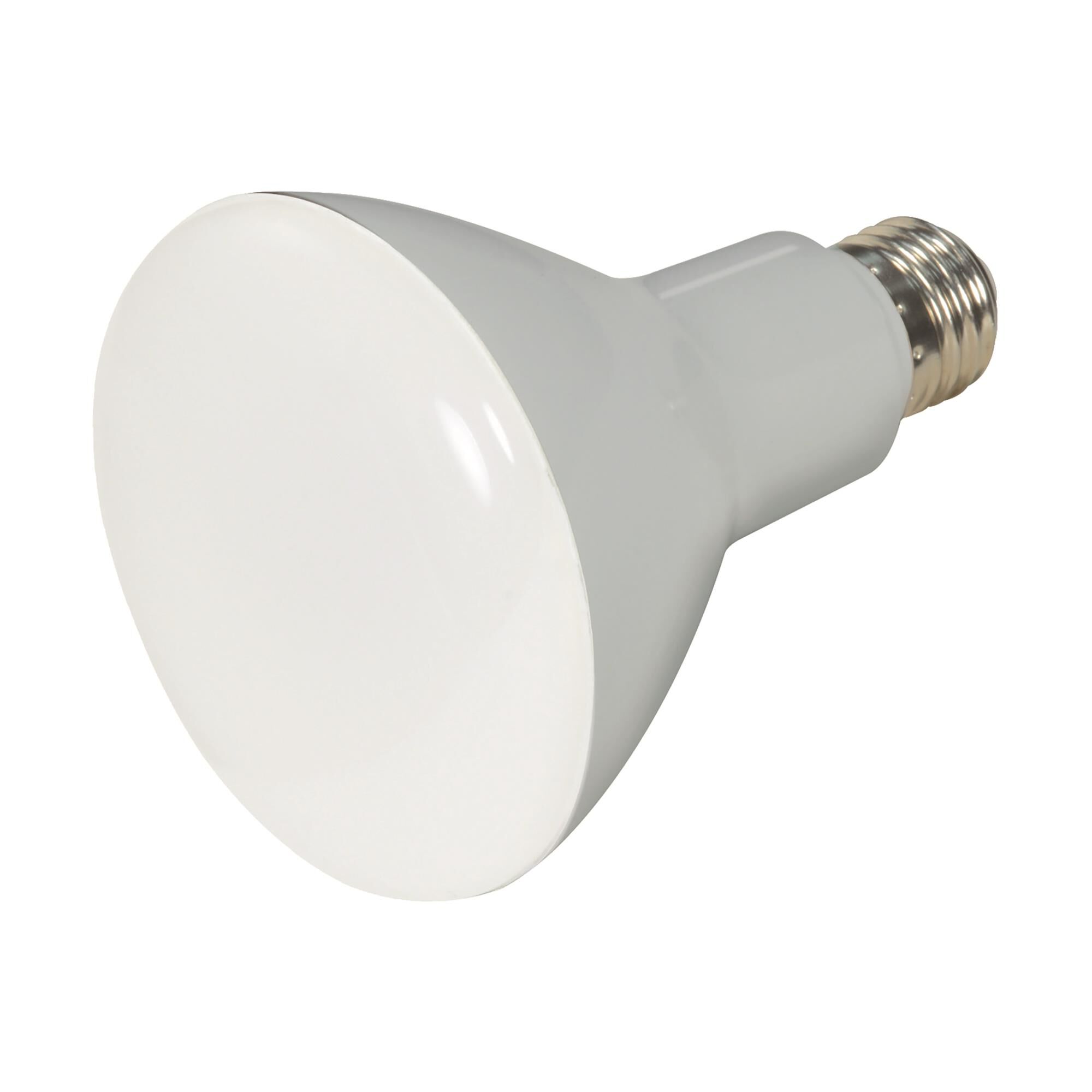 Dimmable 7.5 Watt 5000K BR30 LED Light Bulb by Satco
