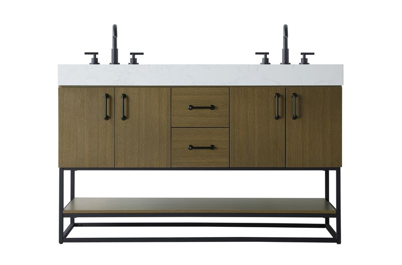 Caroline 54 Inch Bath Vanity by Elegant Dcor
