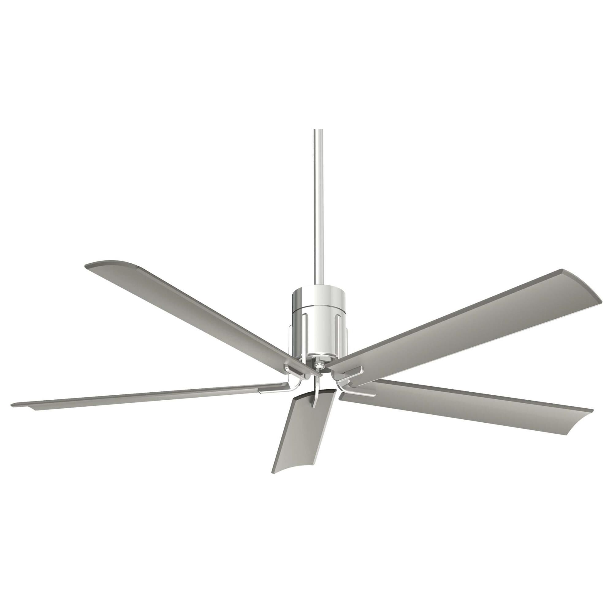 Clean 60 Inch Ceiling Fan with Light Kit by Minka Aire