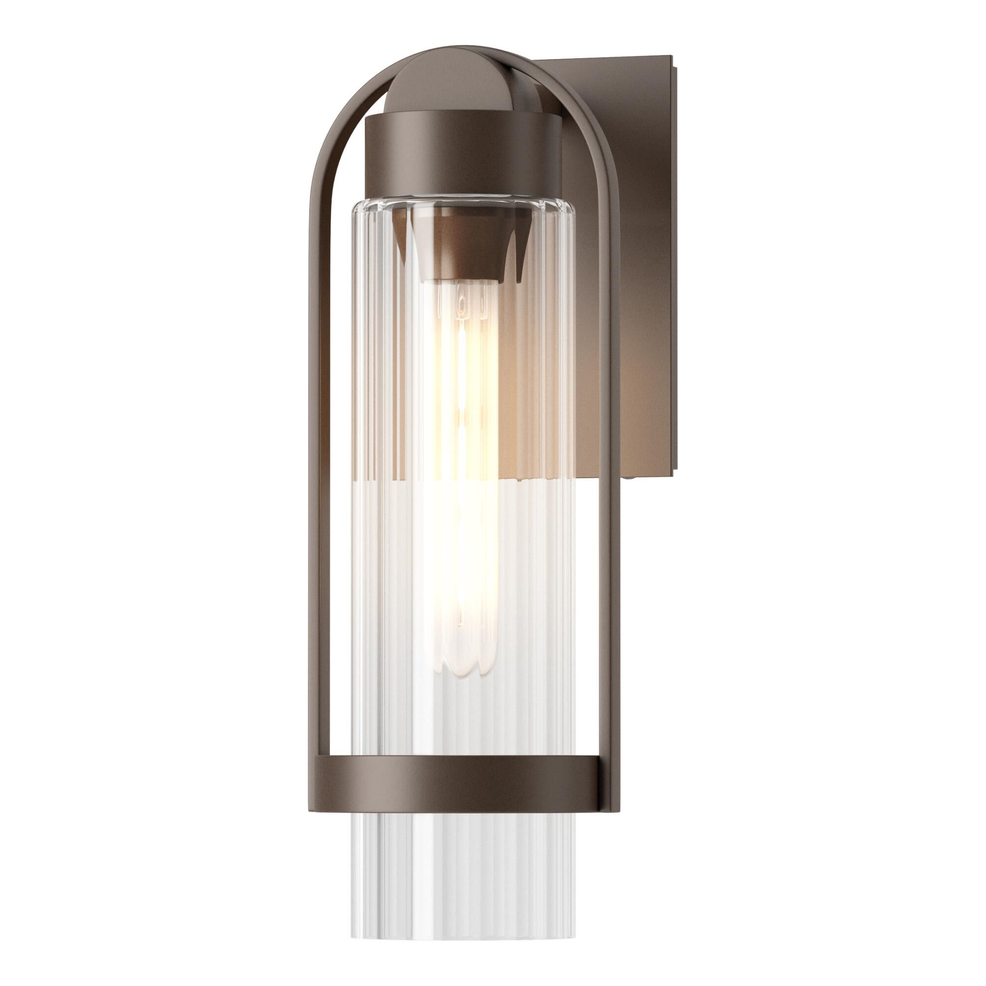 Shown in Coastal Bronze finish and Clear glass and Clear Glass shade