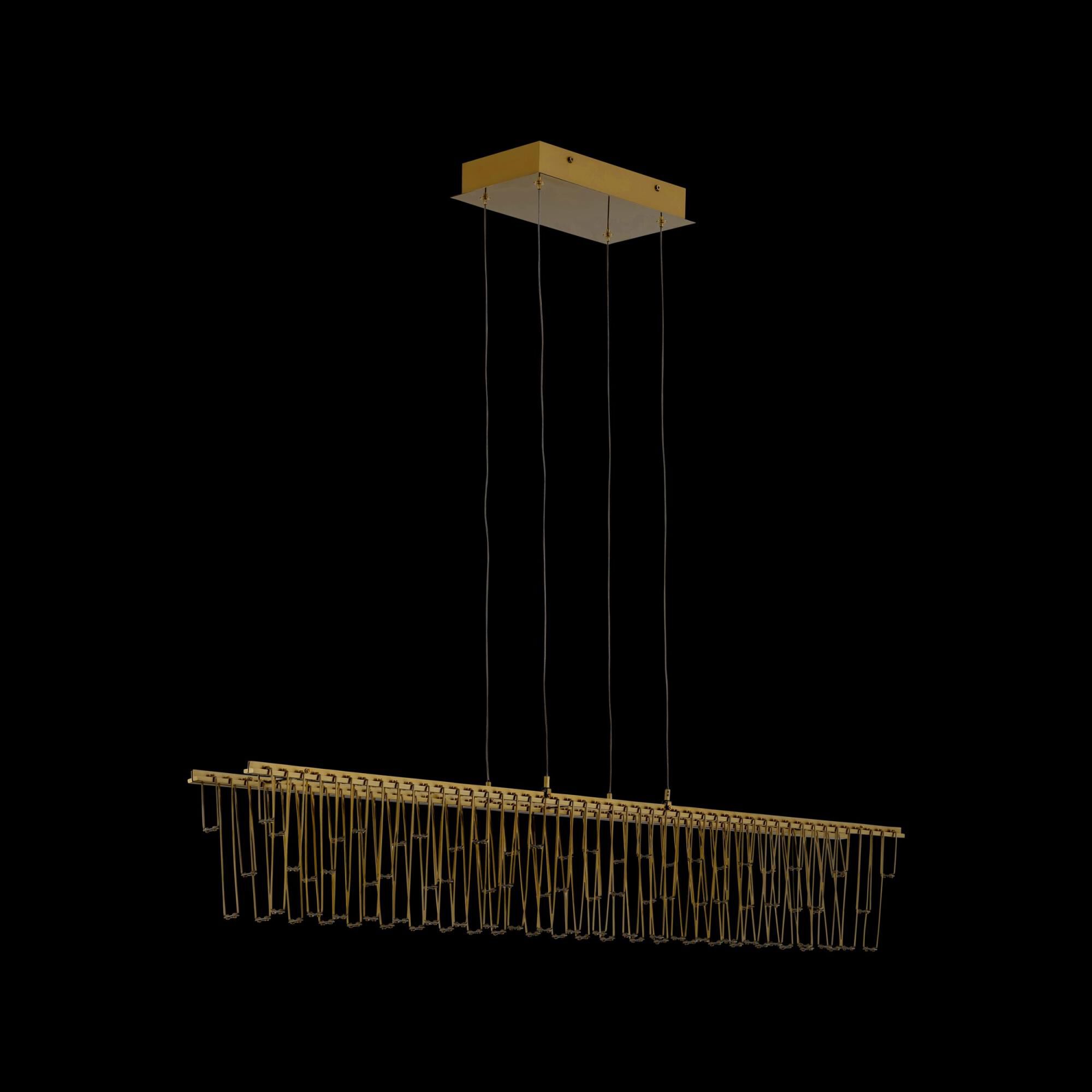 Lucerna 48 Inch Linear Suspension Light by Golden Lighting