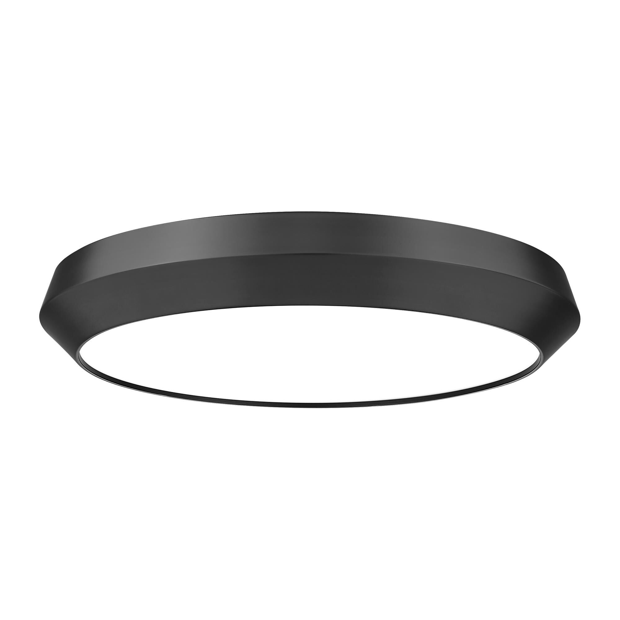 Shown in Matte Black finish and White glass