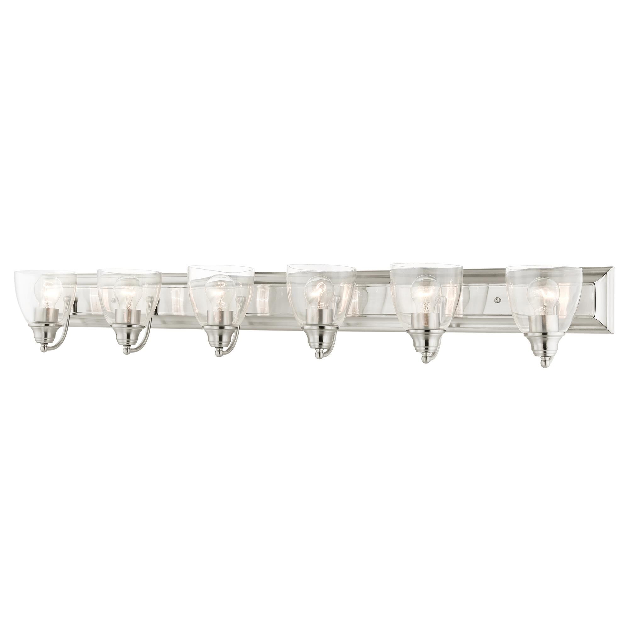 Birmingham 48 Inch 6 Light Bath Vanity Light by Livex Lighting