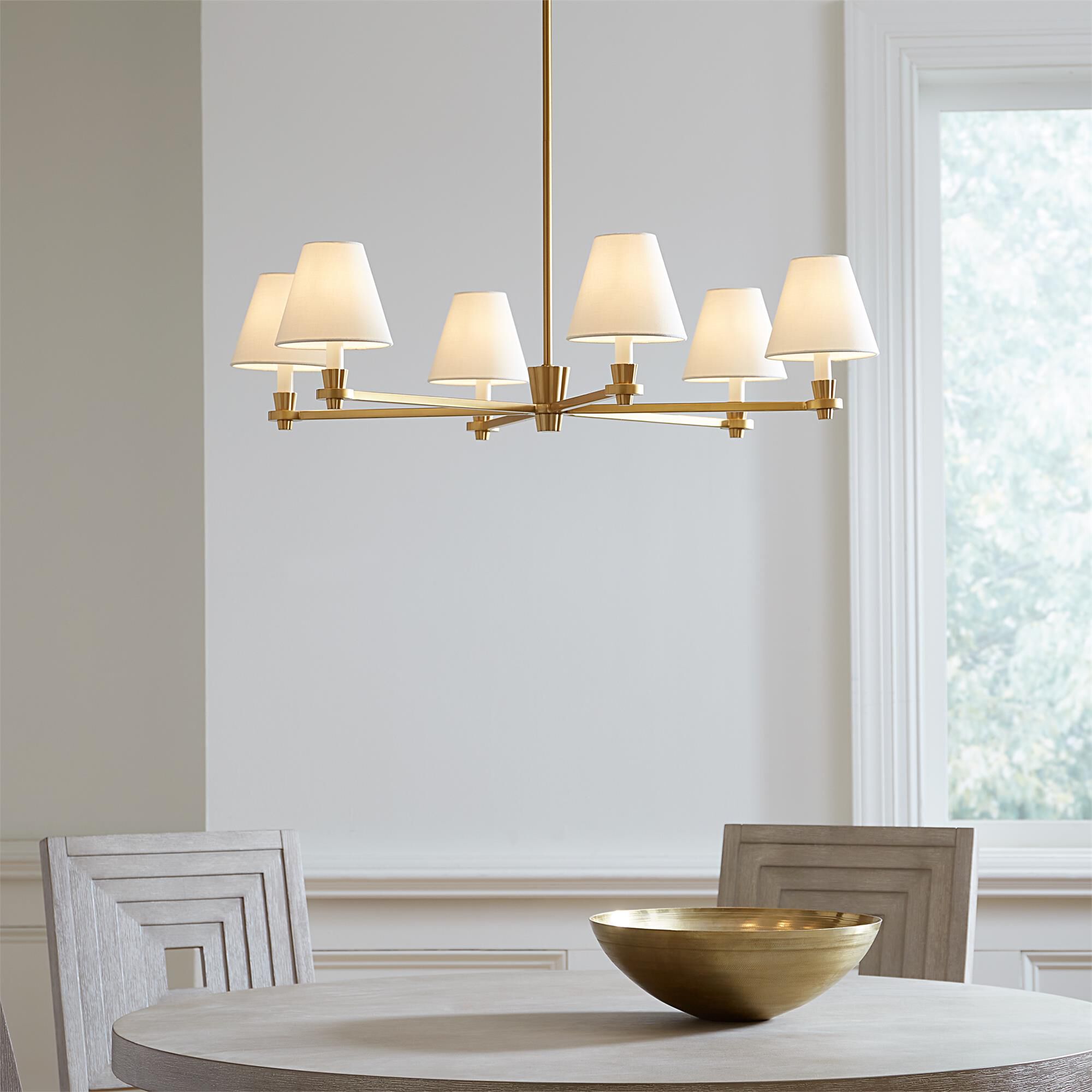 Alexa Hampton Paisley 36 Inch Chandelier,