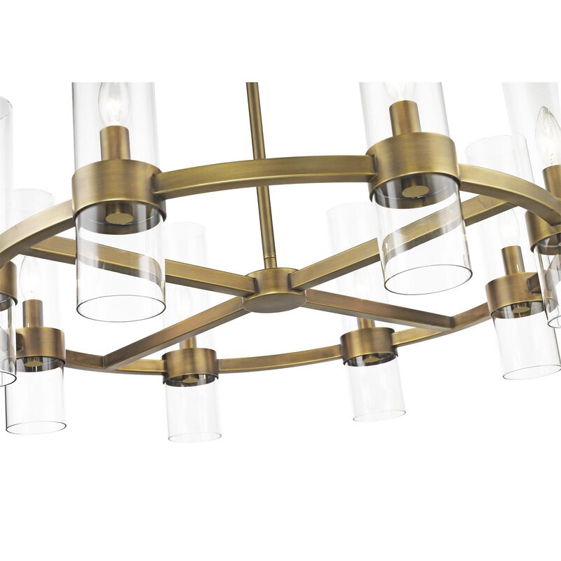 Datus 32 Inch 8 Light Chandelier by Z-Lite