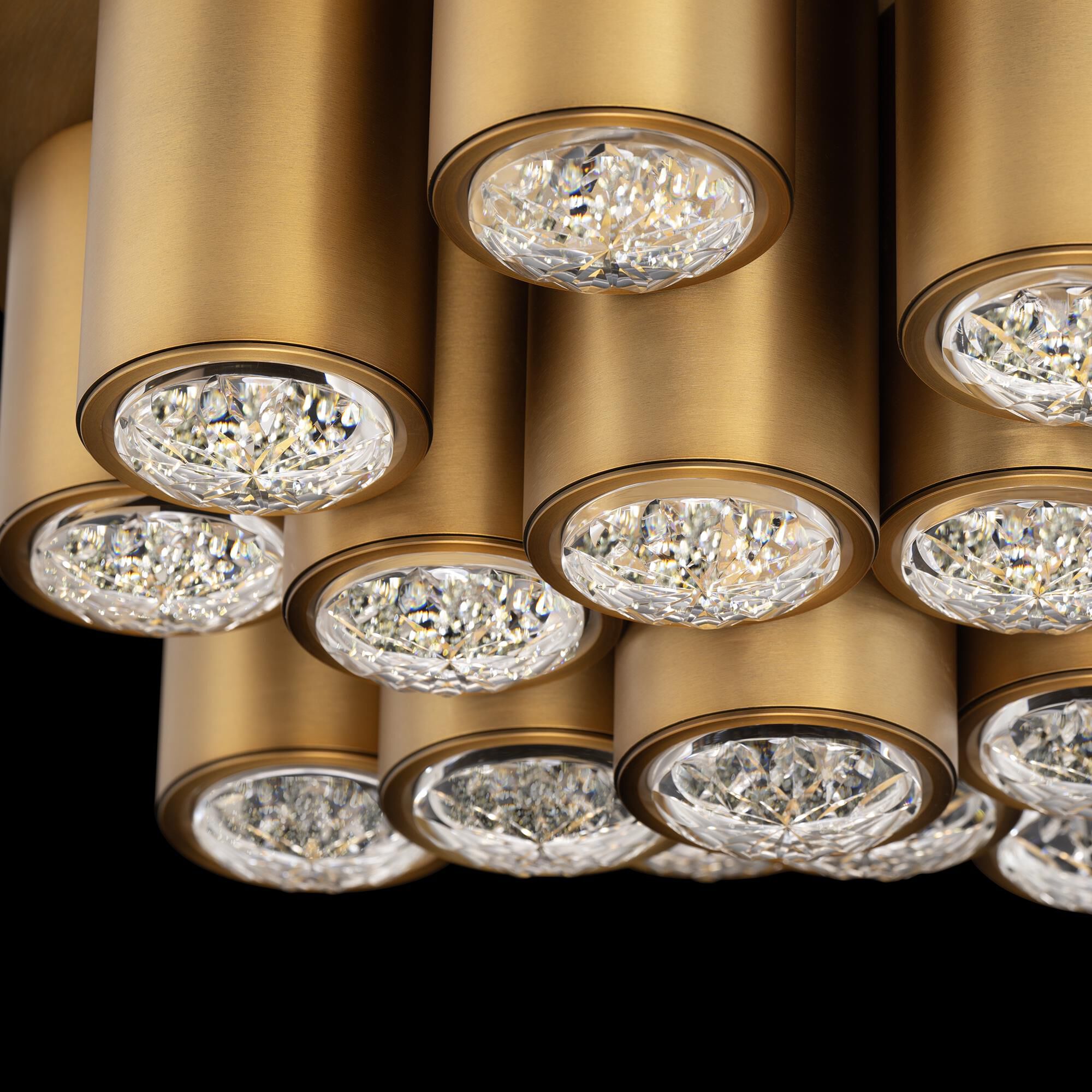 Tamara 19 Inch Flush Mount by Schonbek Beyond