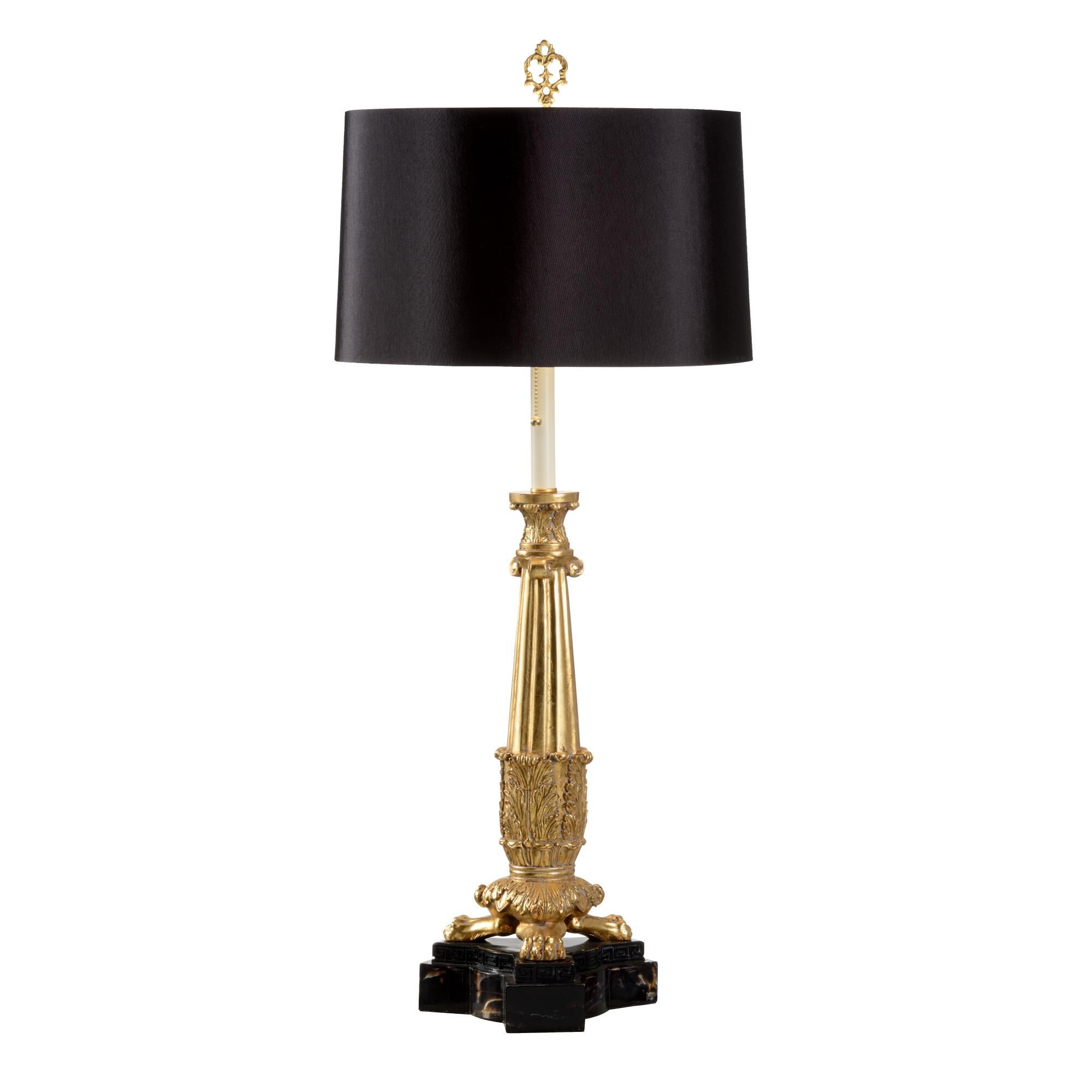 Shown in Antique Gold Leaf , Faux Black finish