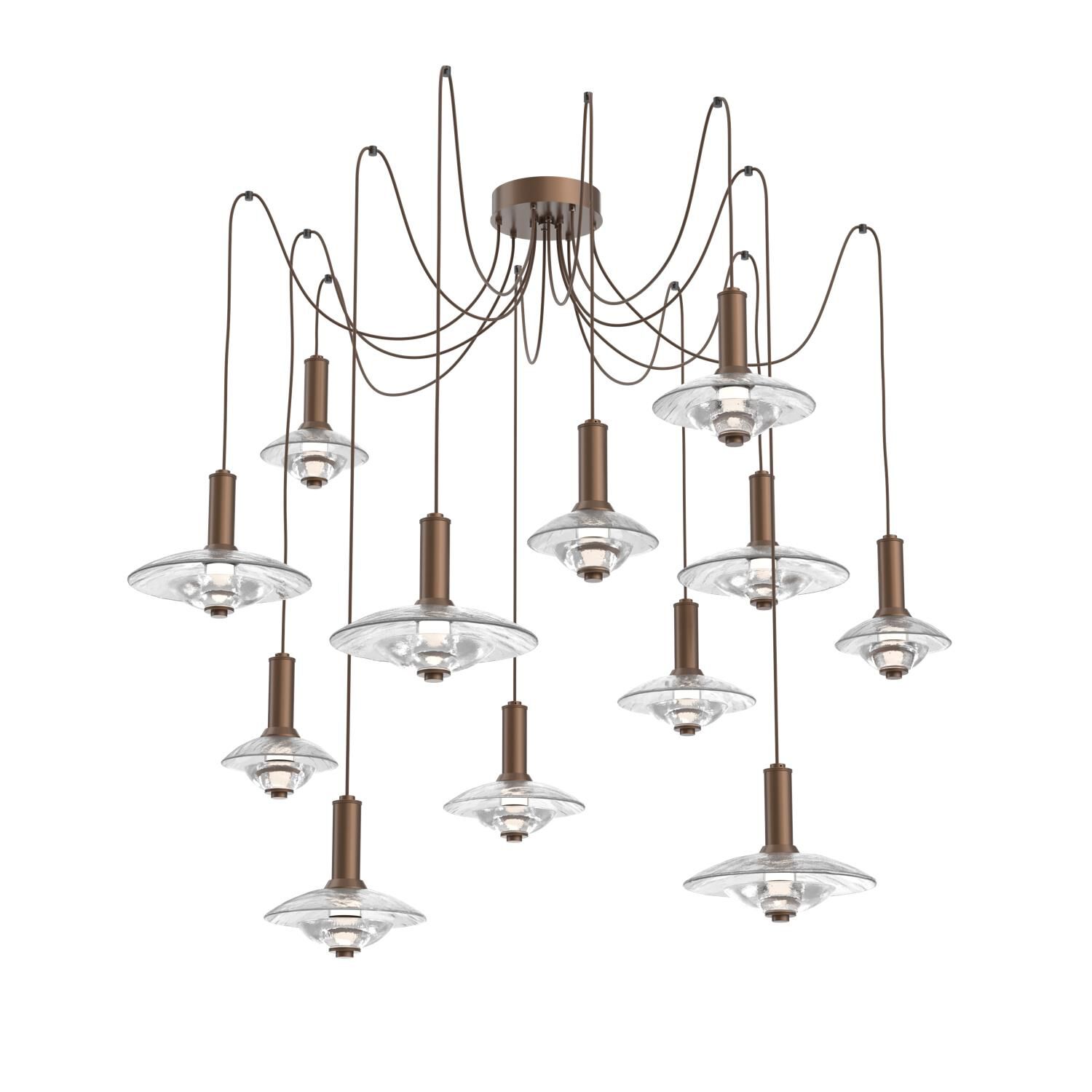 Levi Wilson Cirrus 72 Inch Multi Light Pendant by Hammerton Studio