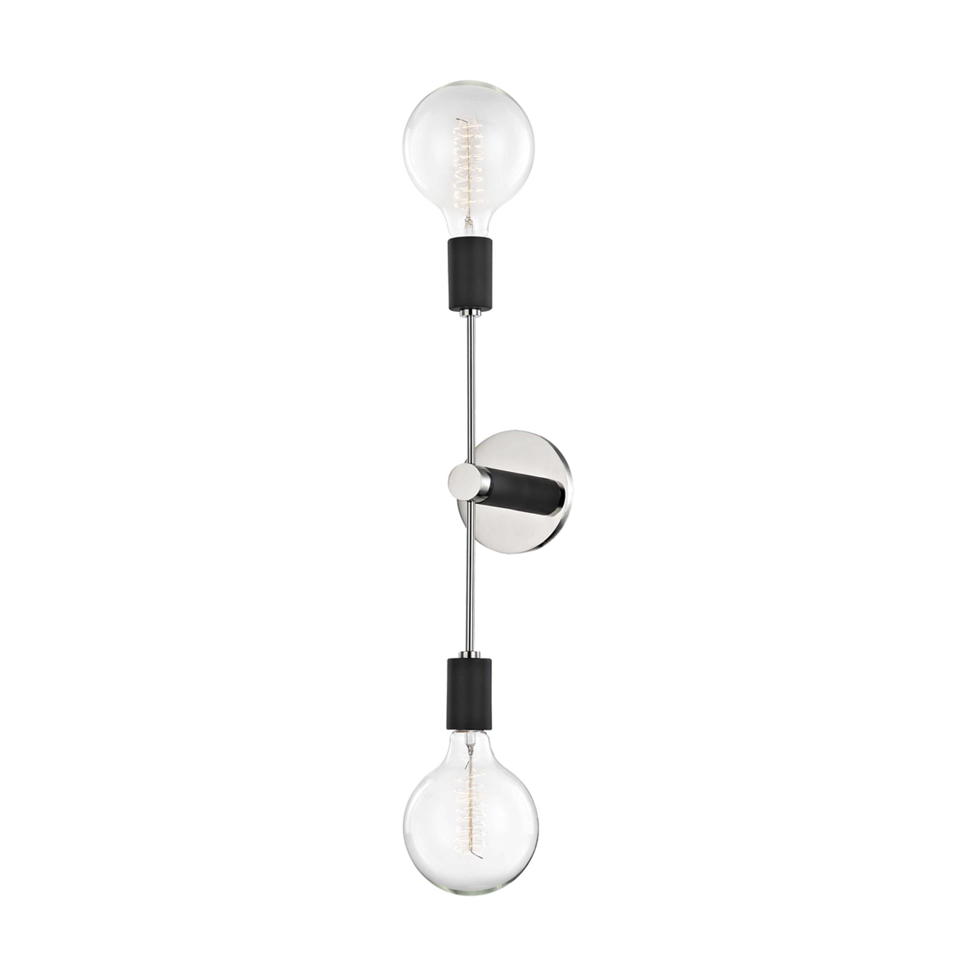 Astrid Medium 2 Light Wall Sconce,