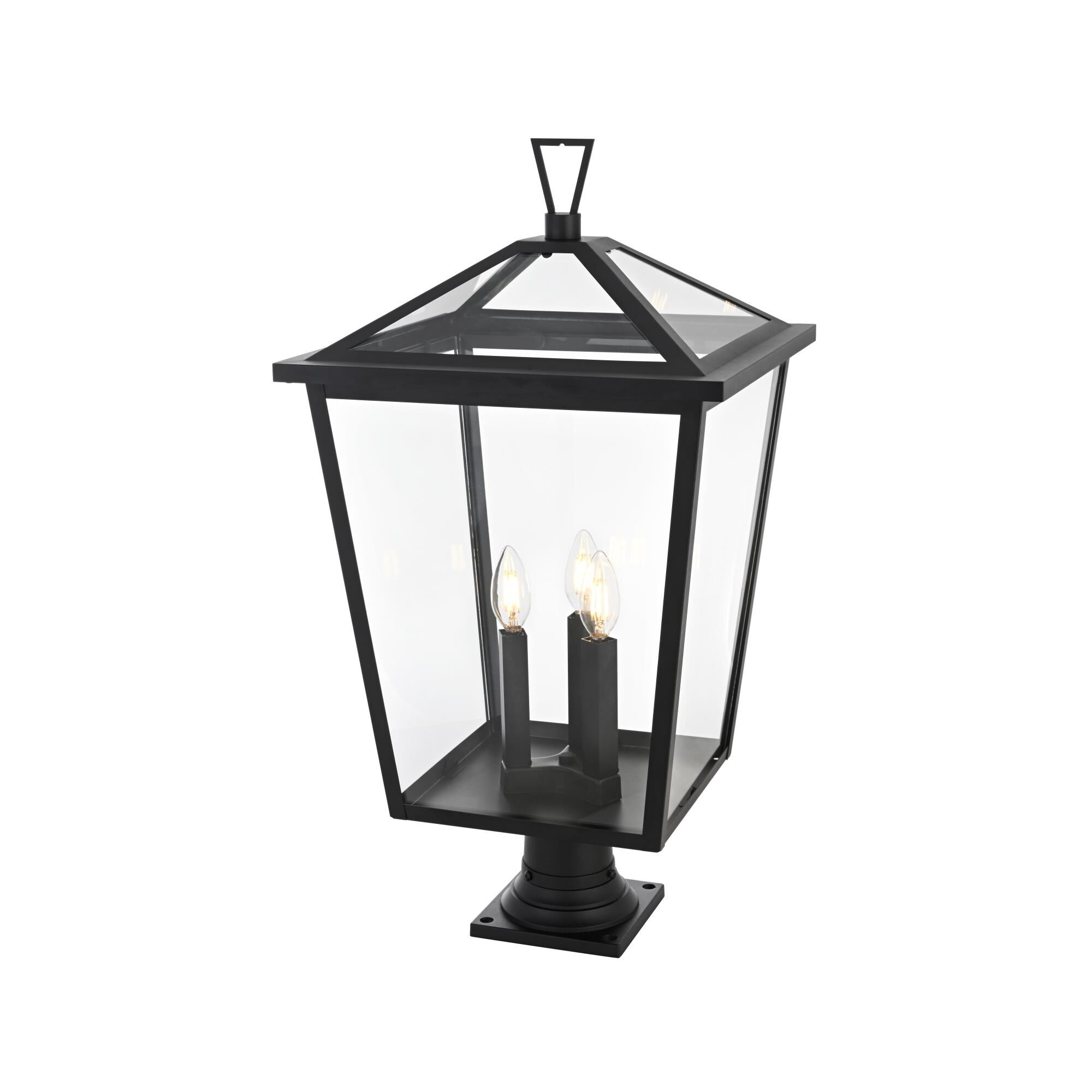 Oxford 28 Inch Outdoor Post Lamp by Elegant Lighting