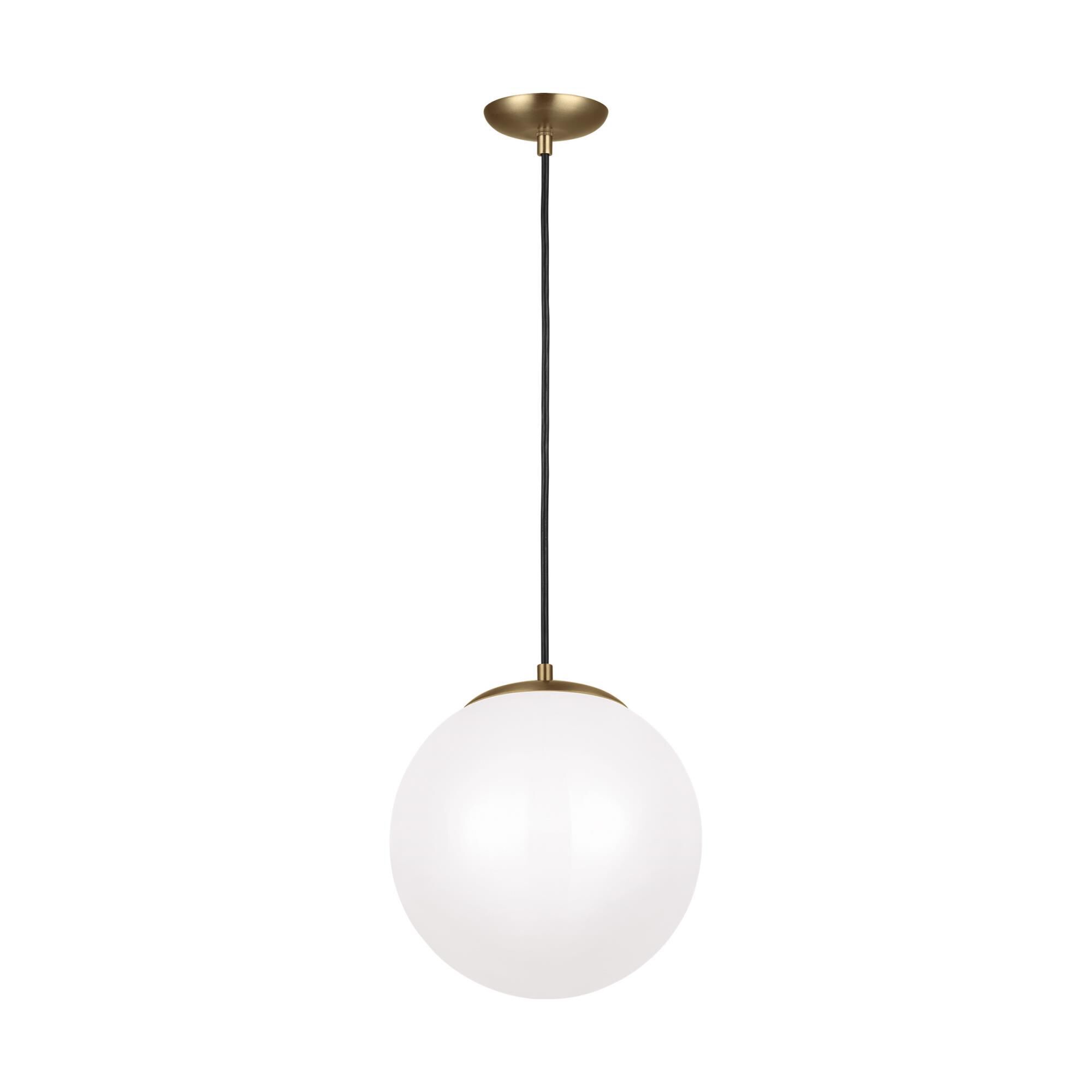 Shown in Satin Bronze finish and Smooth White glass