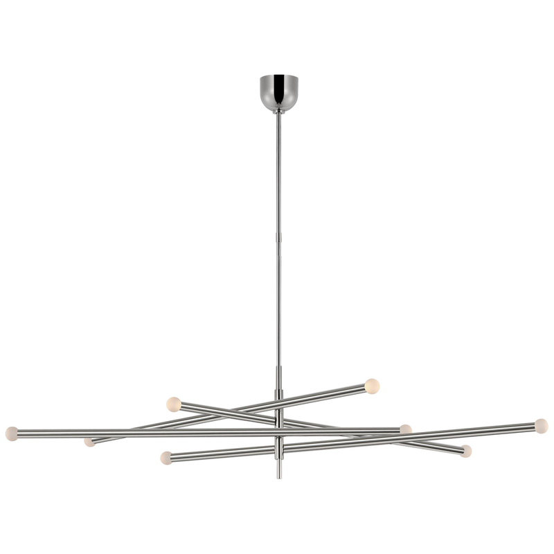 Visual Comfort Signature Collection Kelly Wearstler Rousseau 80 Inch LED Chandelier