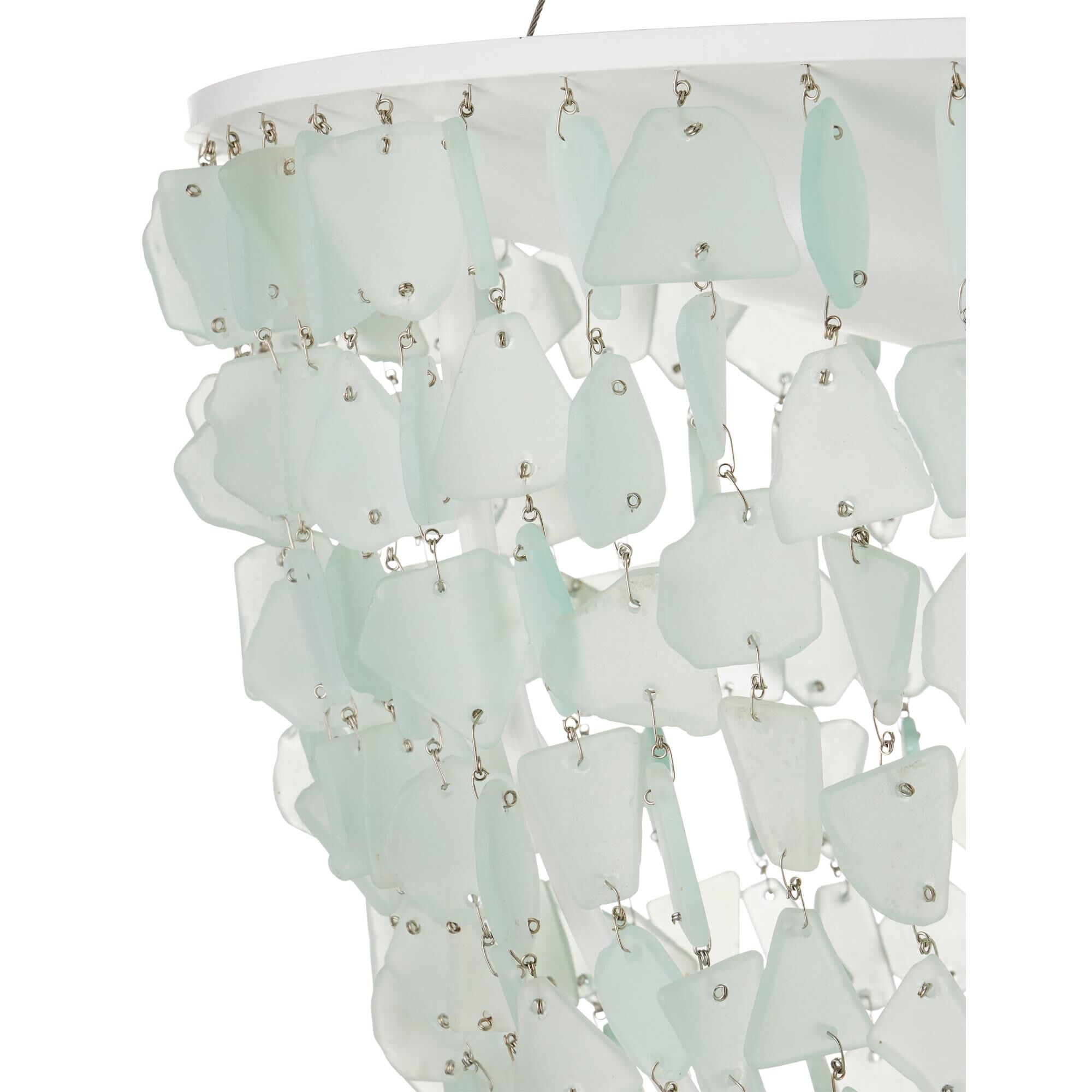 Shown in Seaglass and Sugar White finish