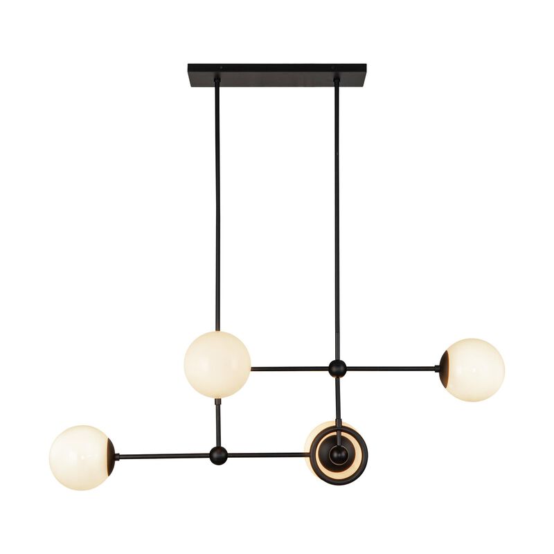 Fiore Medium Linear Chandelier by Alora Mood
