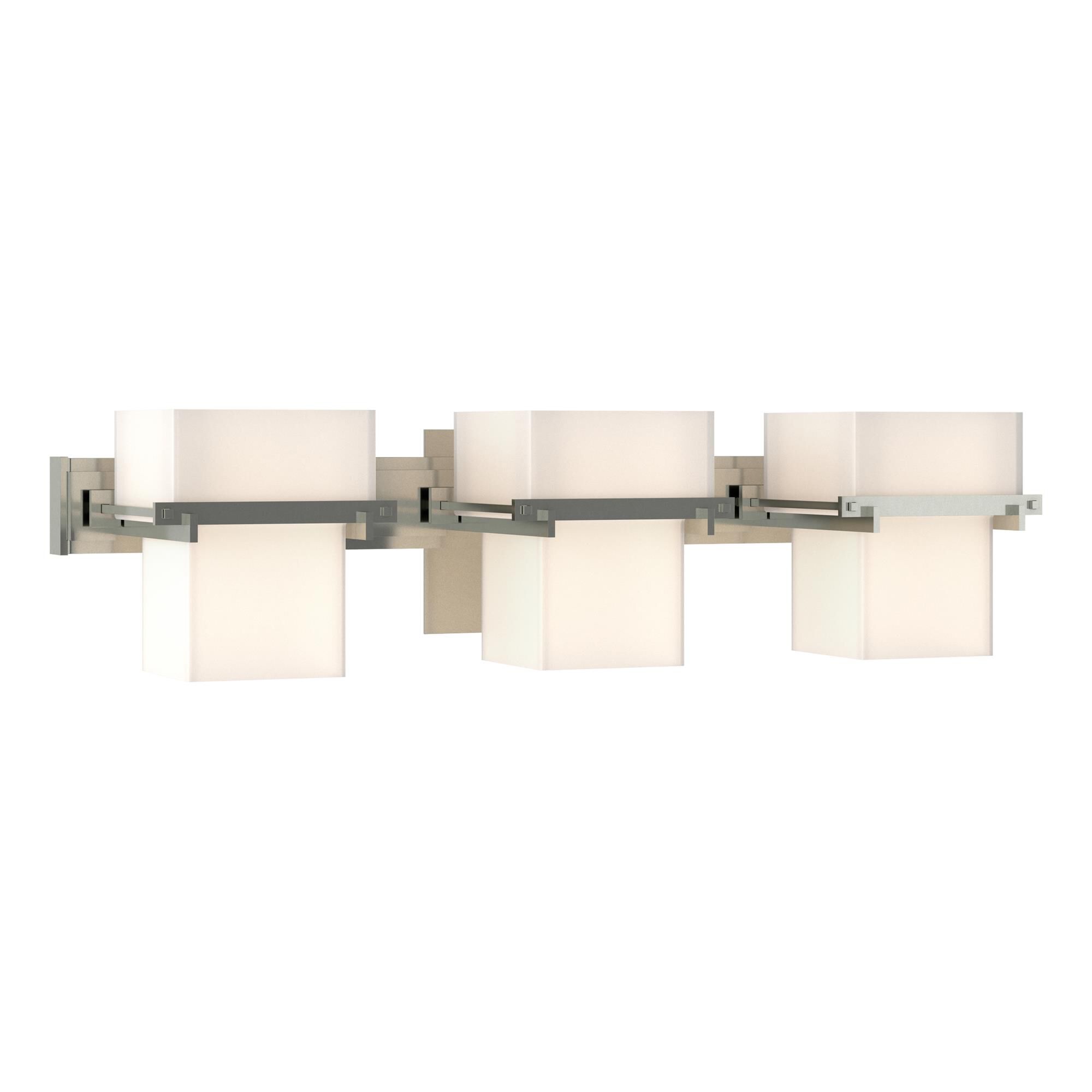 Shown in Sterling finish and Opal glass