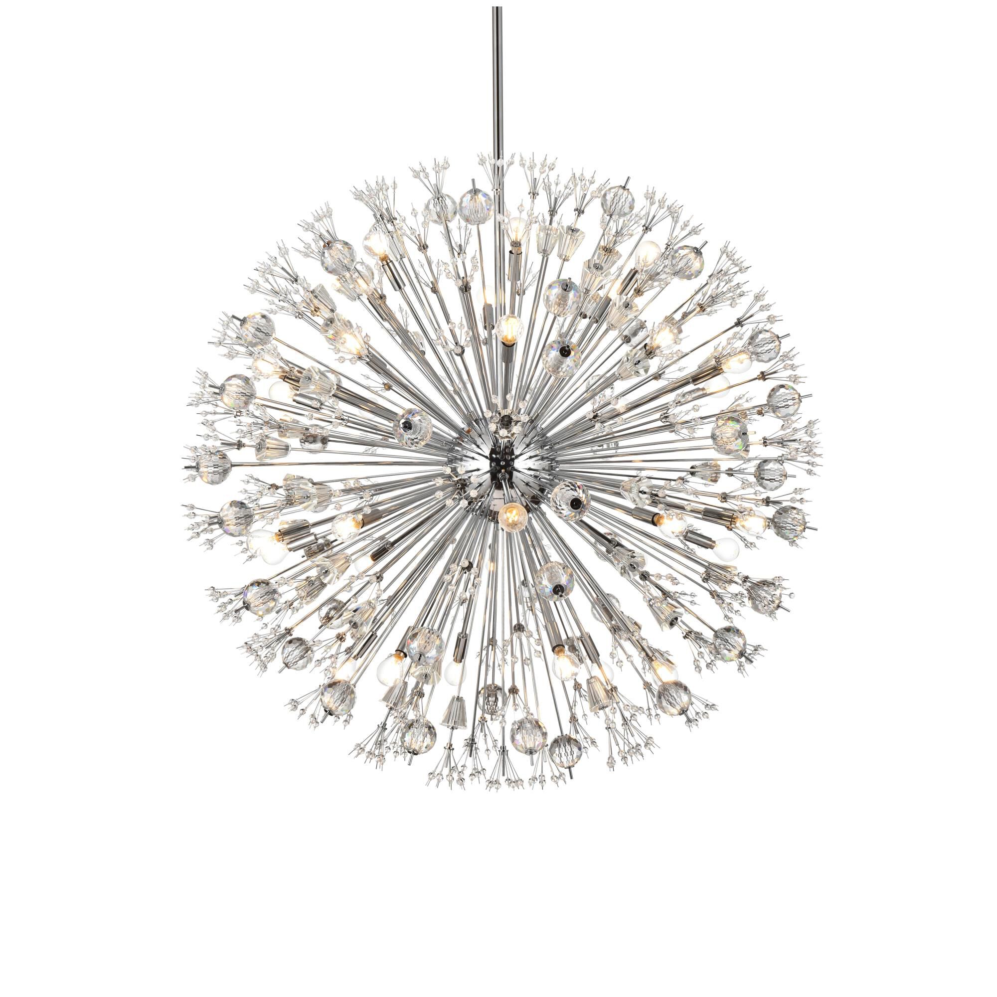 Vera 44 Inch Large Pendant by Elegant Lighting