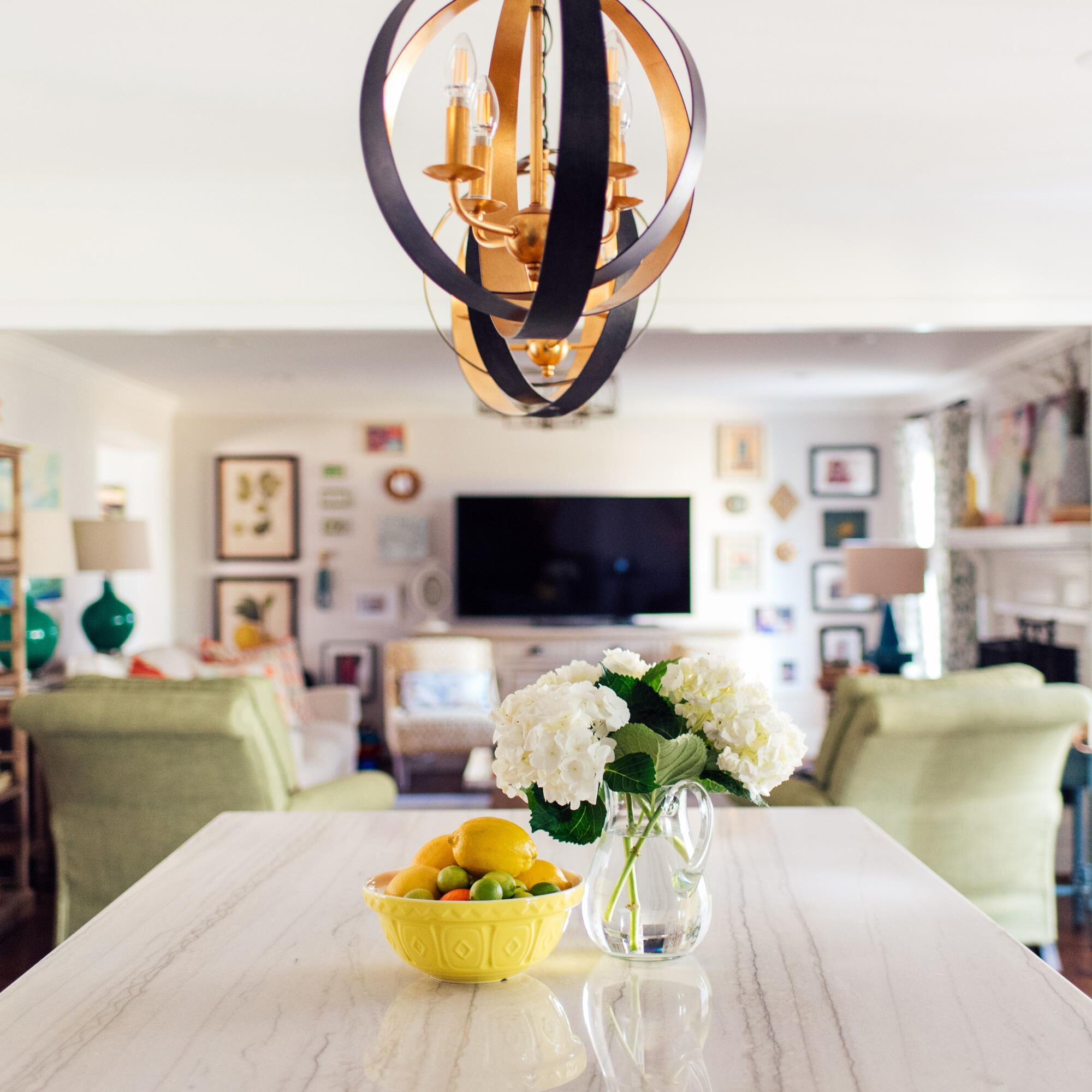 Shown in English Bronze + Antique Gold finish