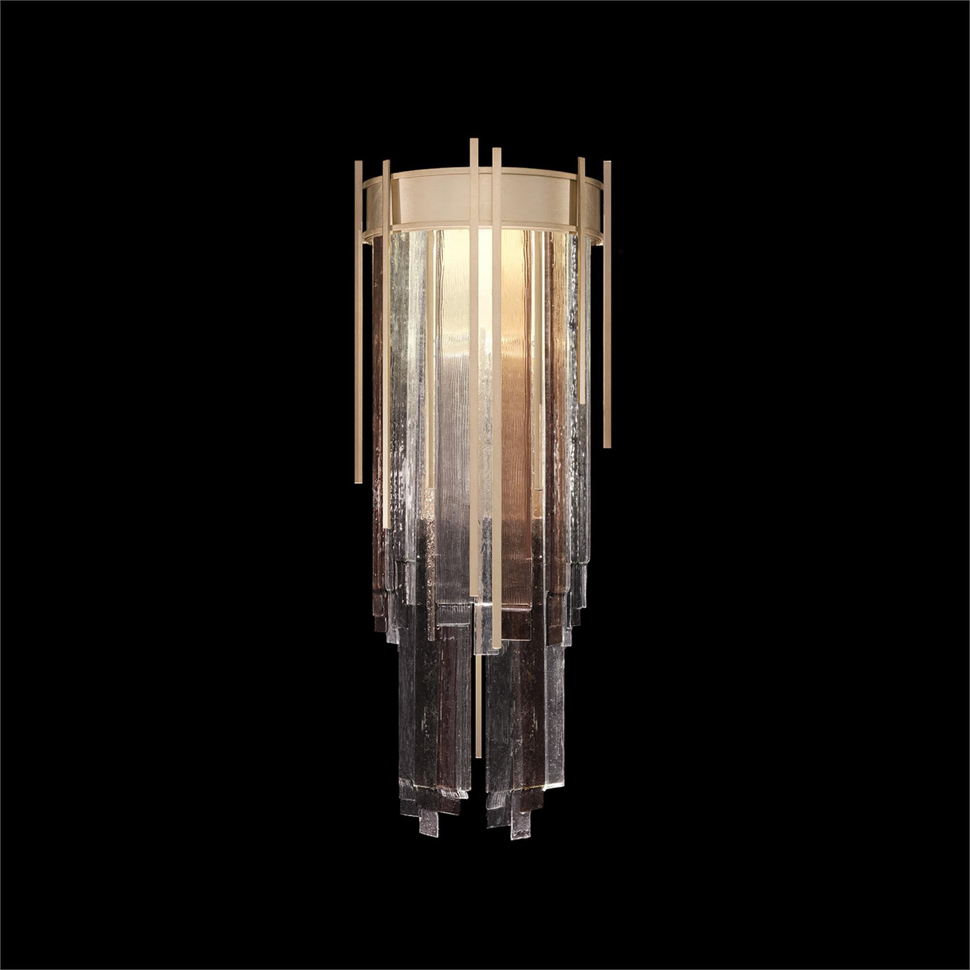 Shown in Gold finish and Multi-Tone glass