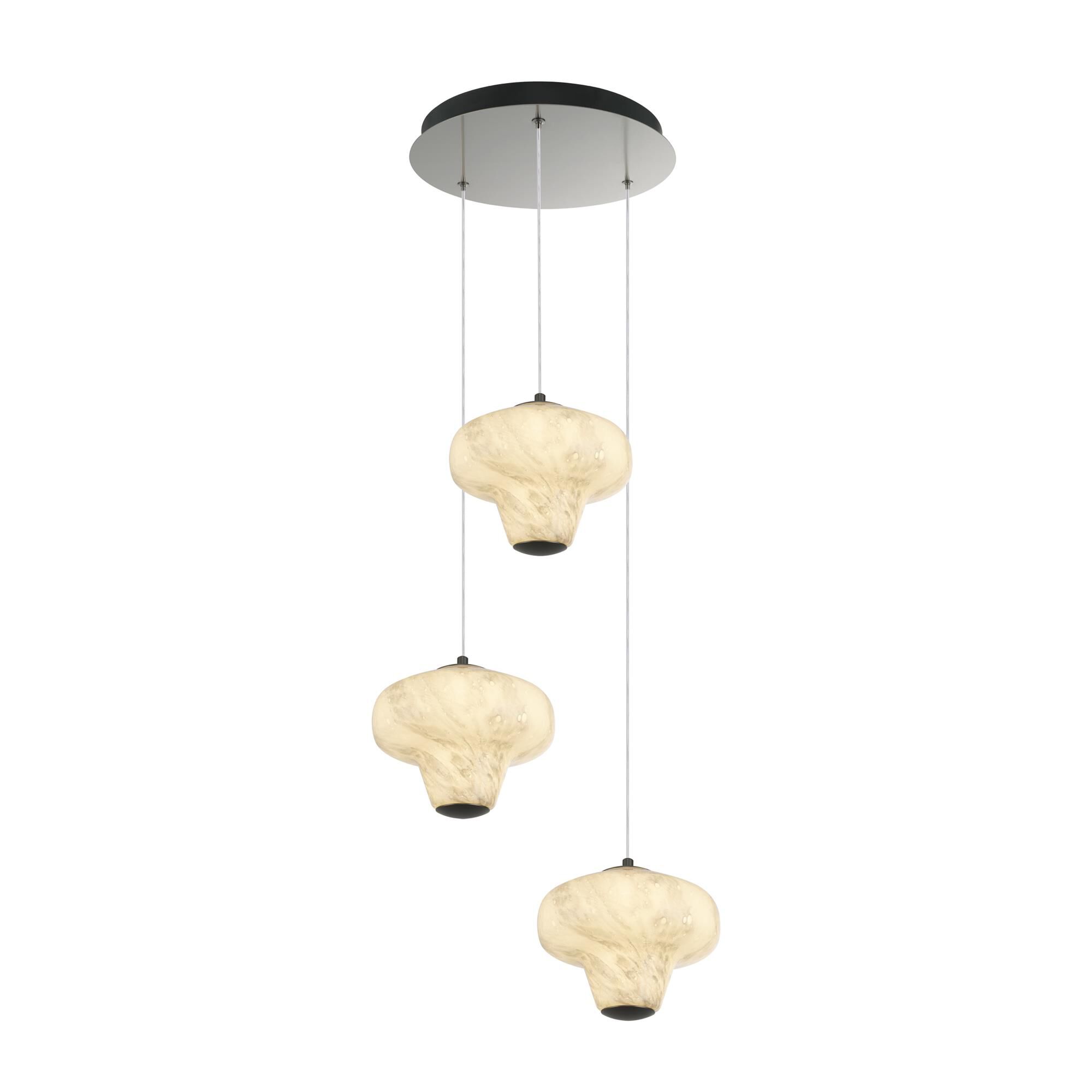 Solara 17 Inch Multi Light Pendant by Artcraft