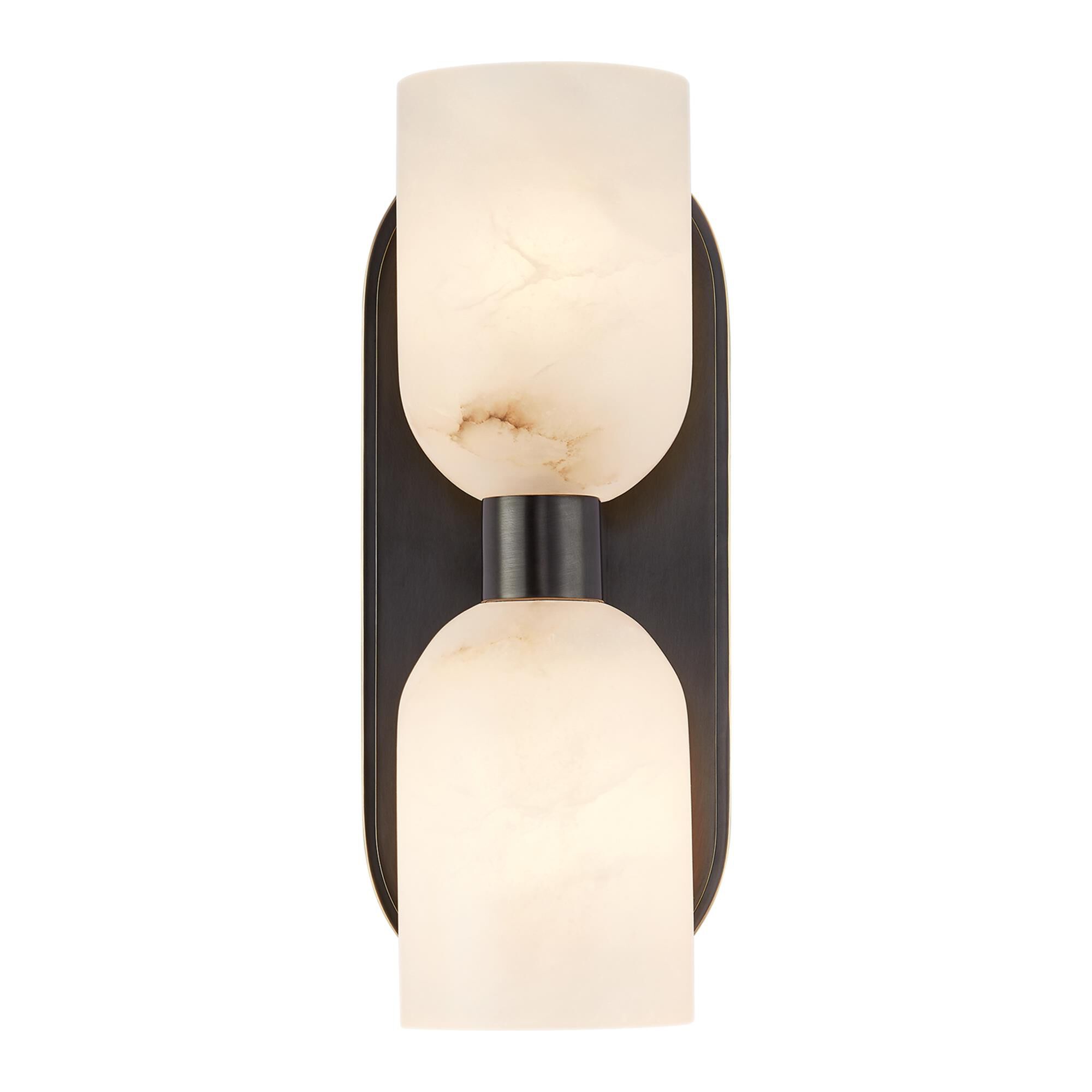Elisa Carlucci Lucian 12 Inch 2 Light Wall Sconce,