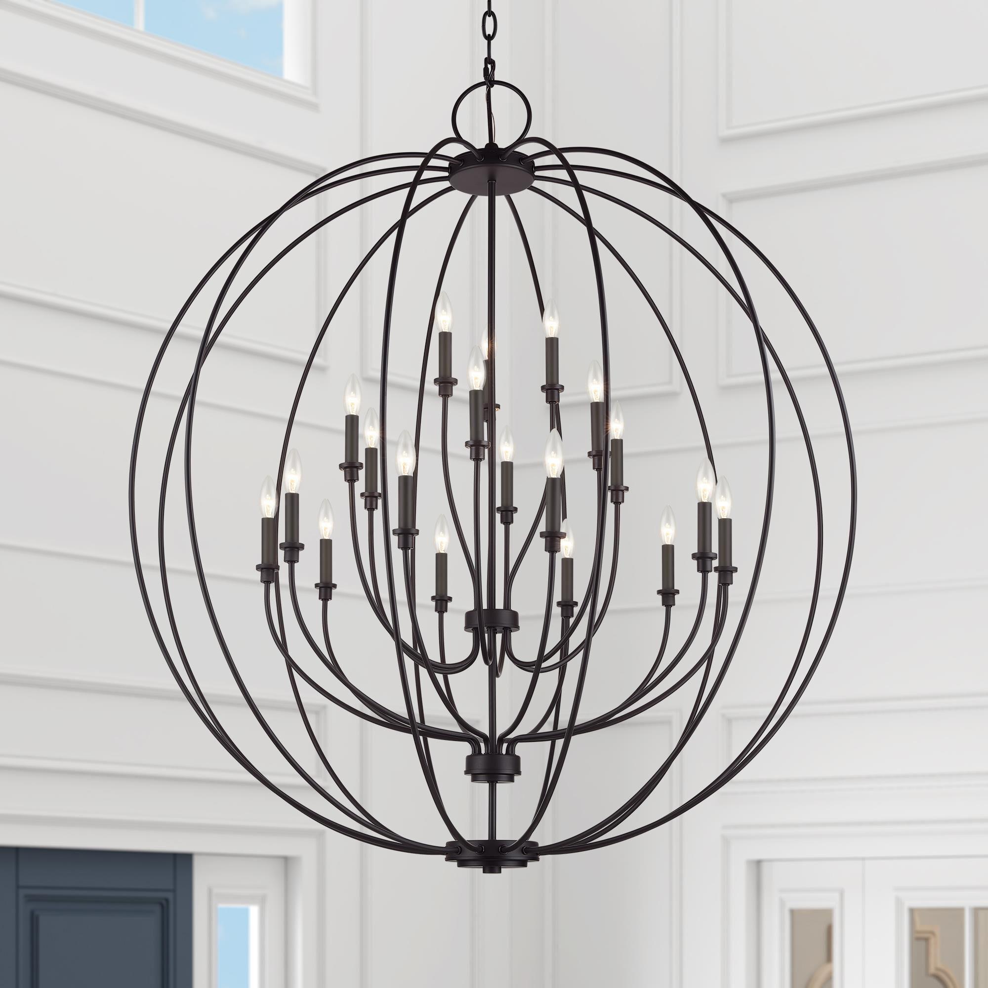 Milania 48 Inch Cage Pendant by Livex Lighting