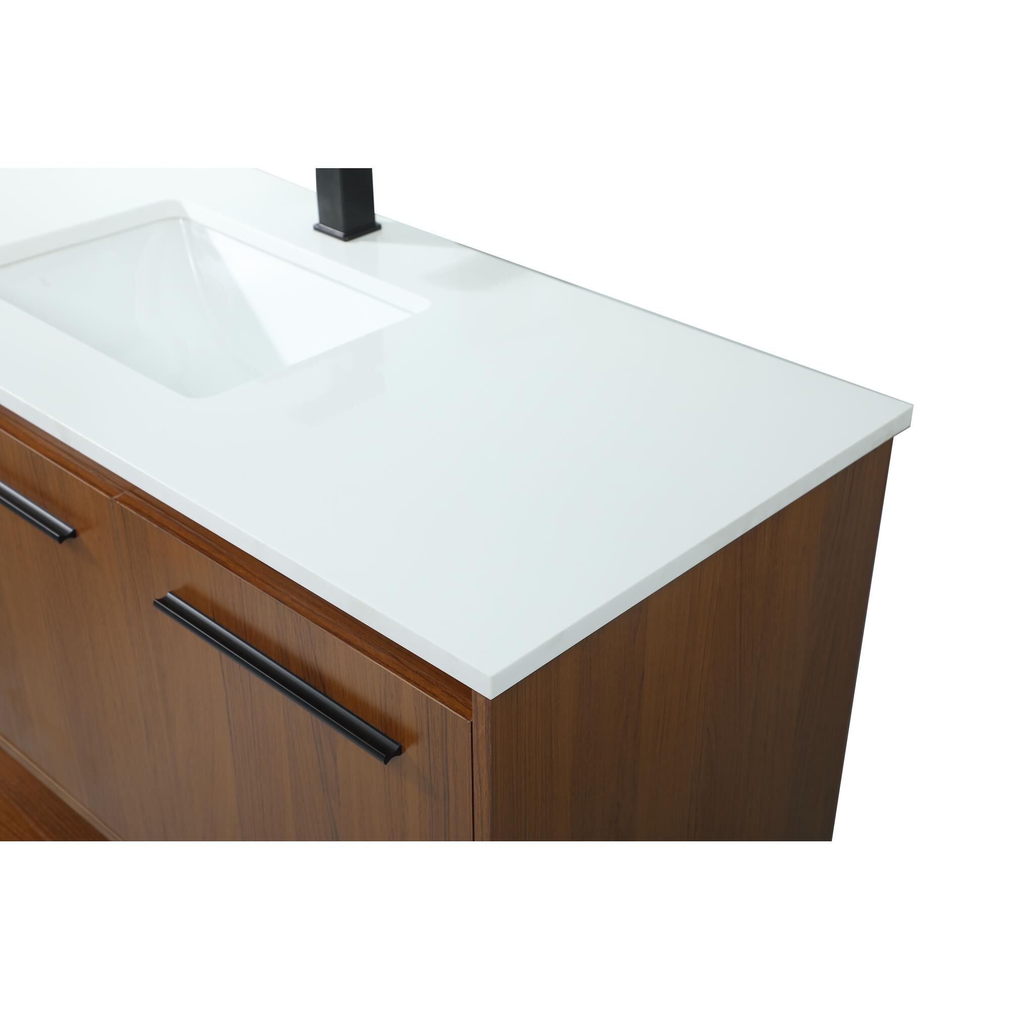 Shown in Teak finish