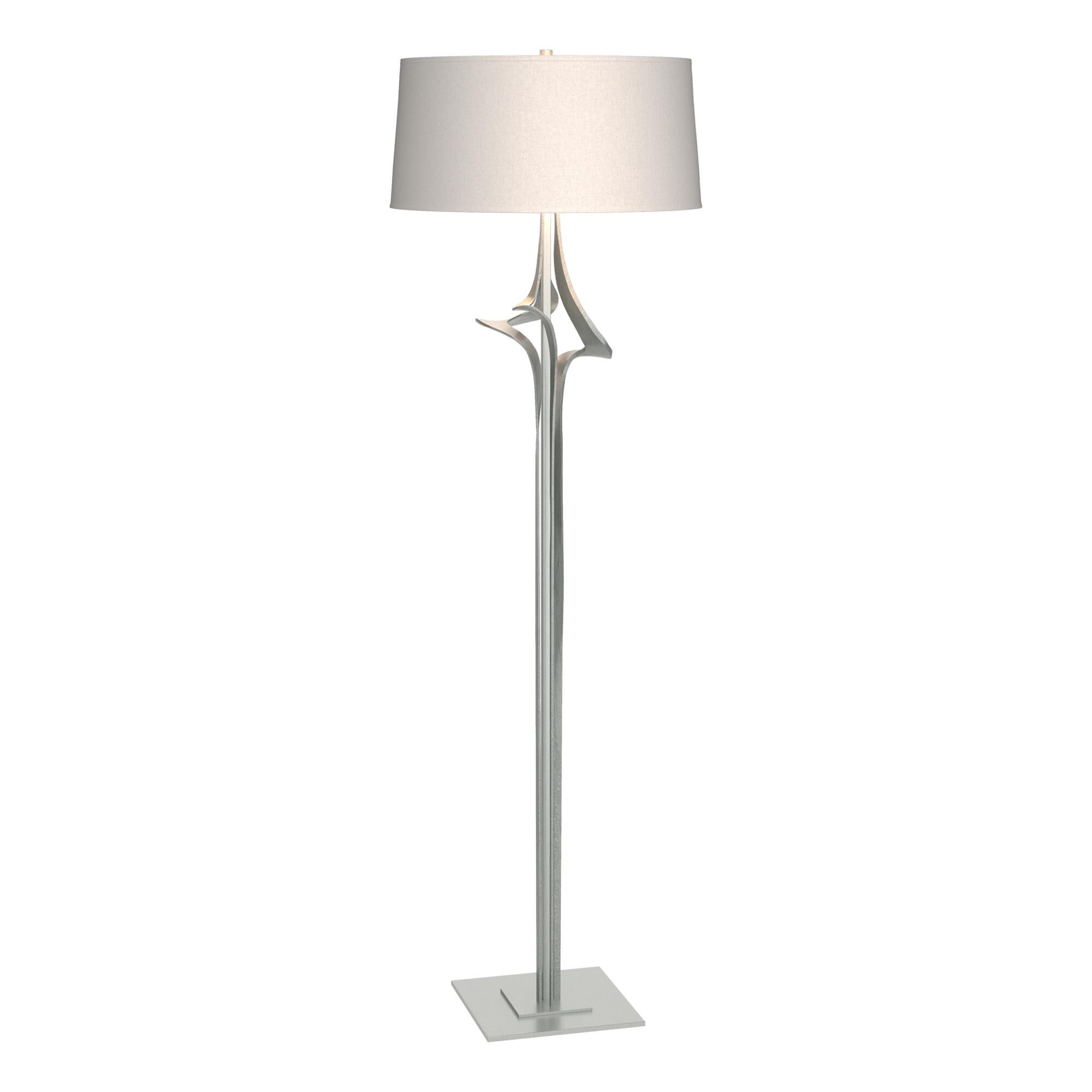 Shown in Vintage Platinum finish and Flax shade
