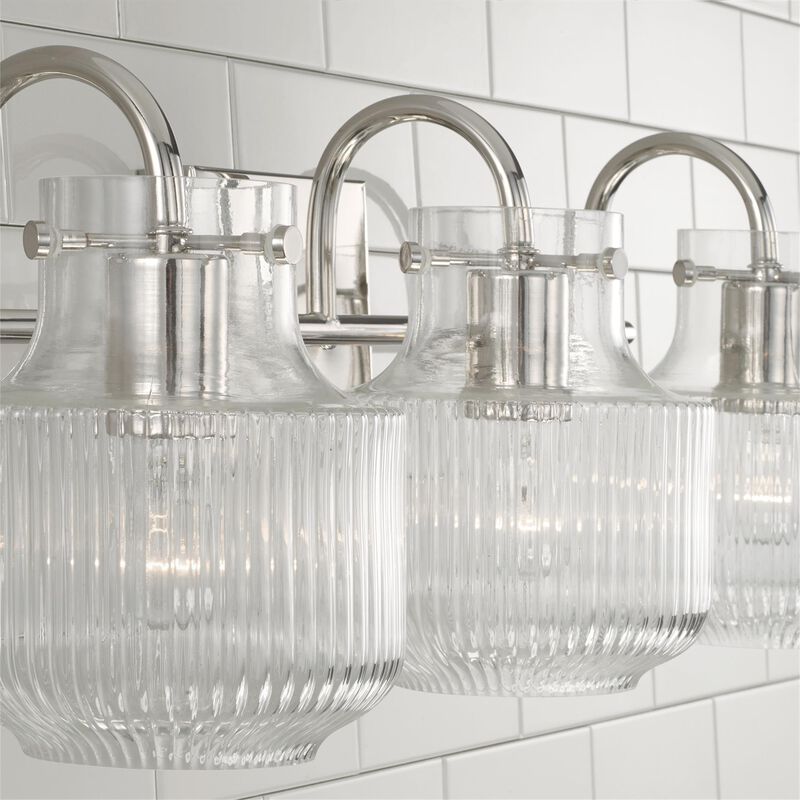 Nyla 24 Inch 3 Light Bath Vanity Light by Capital Lighting Fixture Company