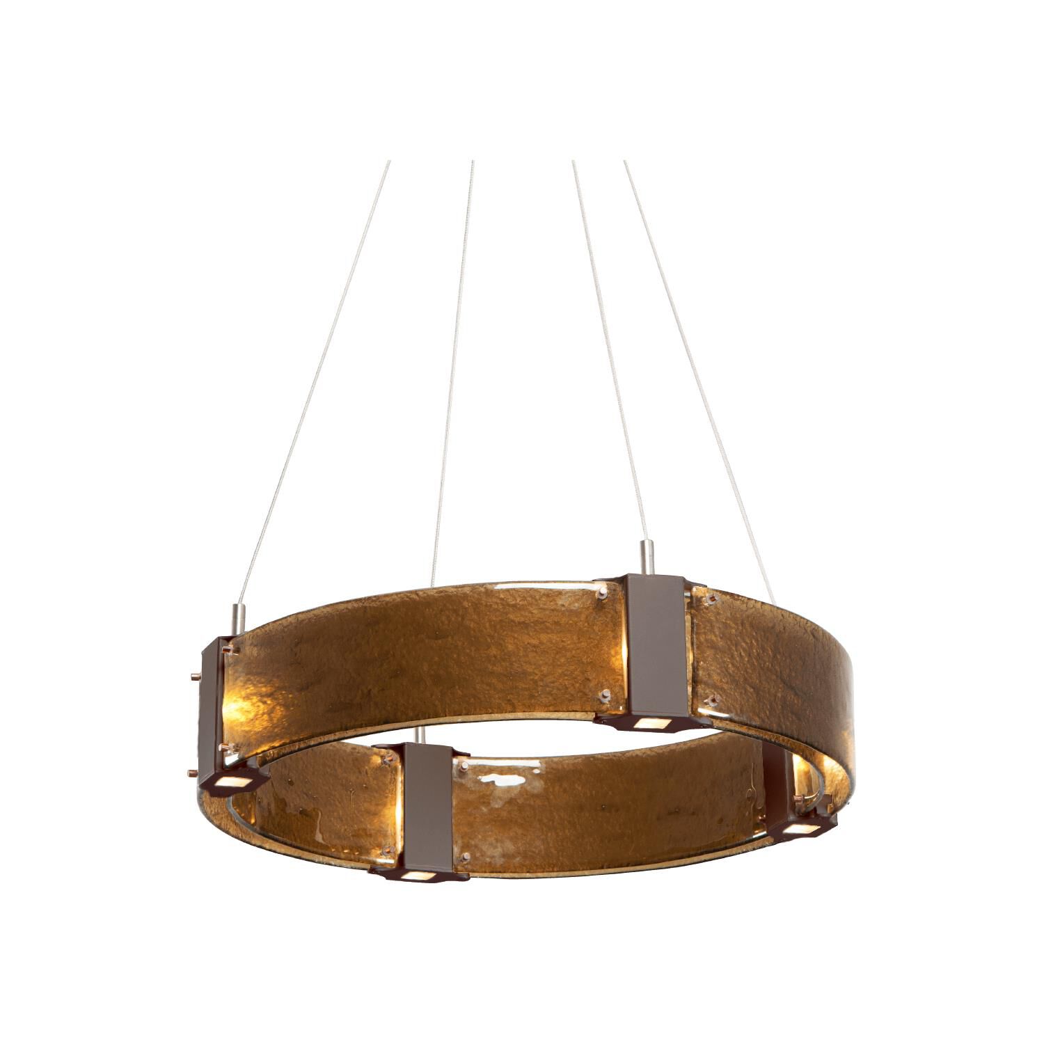 Shown in Flat Bronze finish and Bronze Granite glass