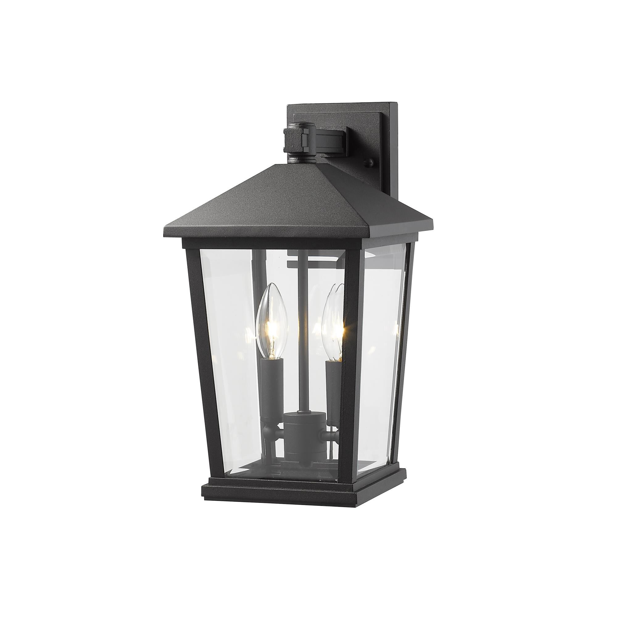 Beacon 15 Inch Tall 2 Light Outdoor Wall Light by Z-Lite