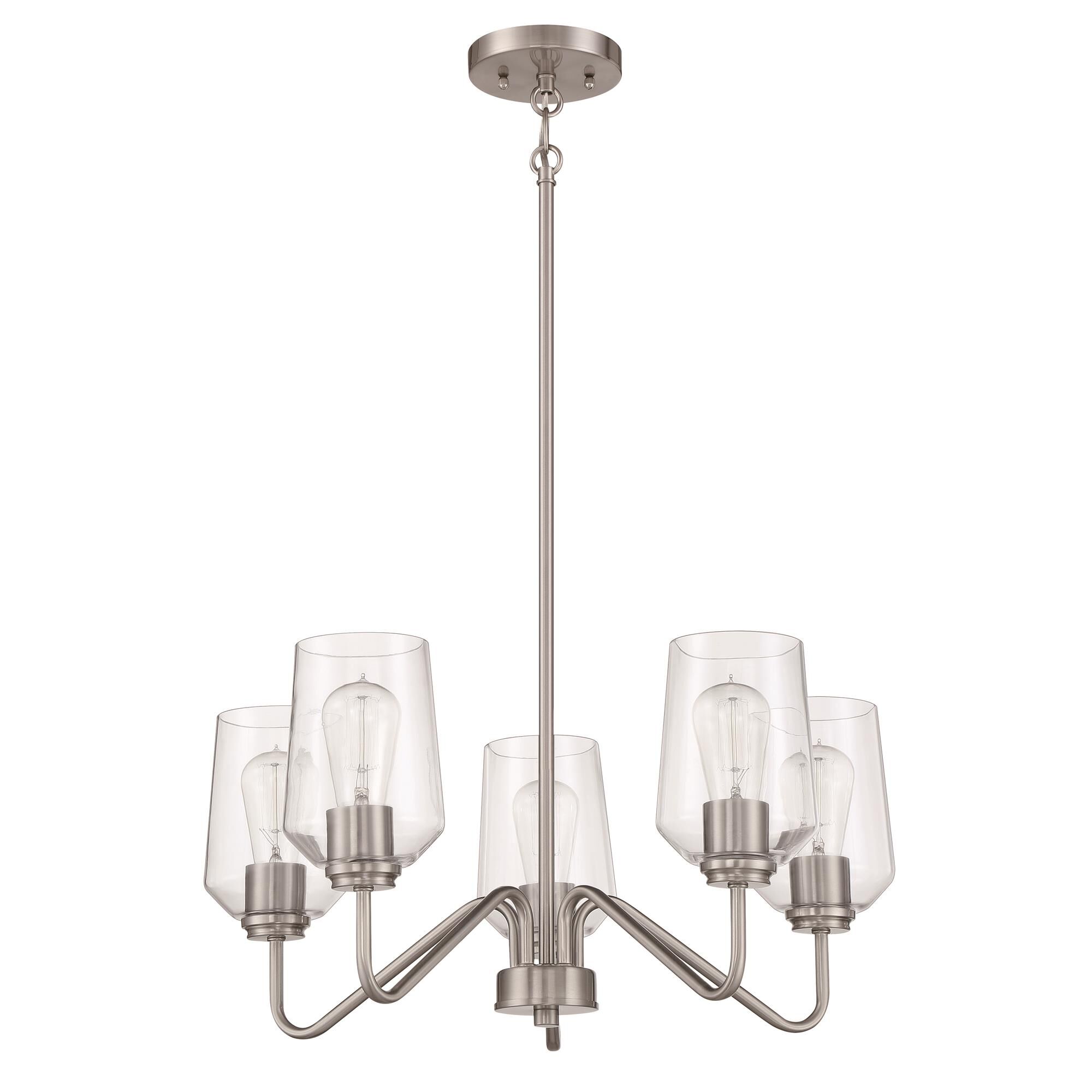 Shown in Brushed Polished Nickel finish