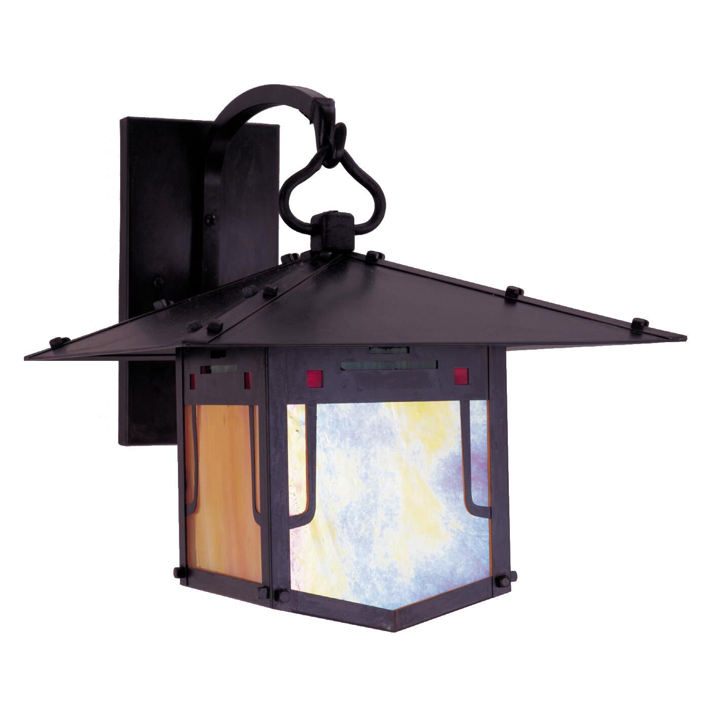 Pagoda 10 Inch Tall 1 Light Outdoor Wall Light by Arroyo Craftsman