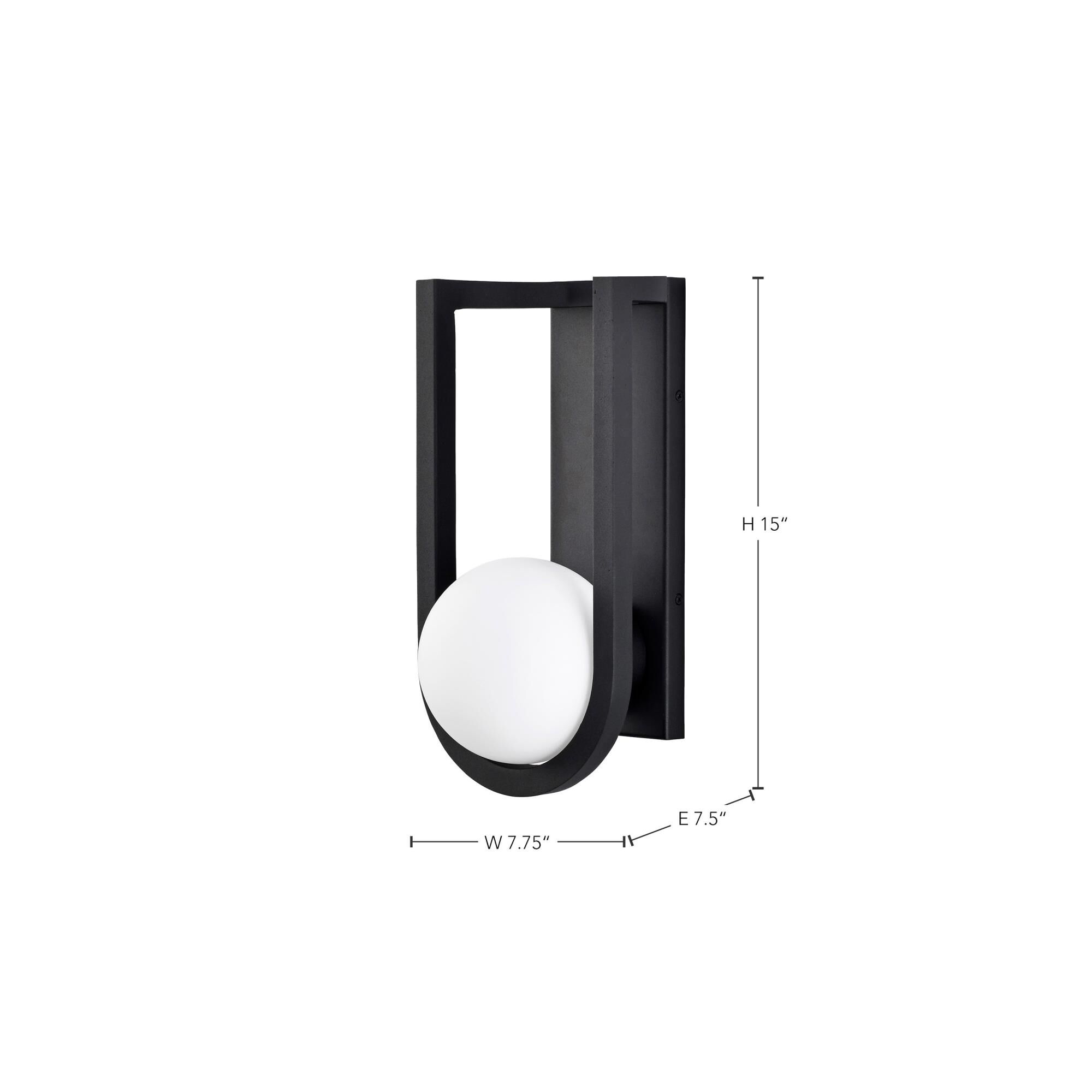 Nuvo Lighting Cradle 15 Inch Tall LED Outdoor Wall Light