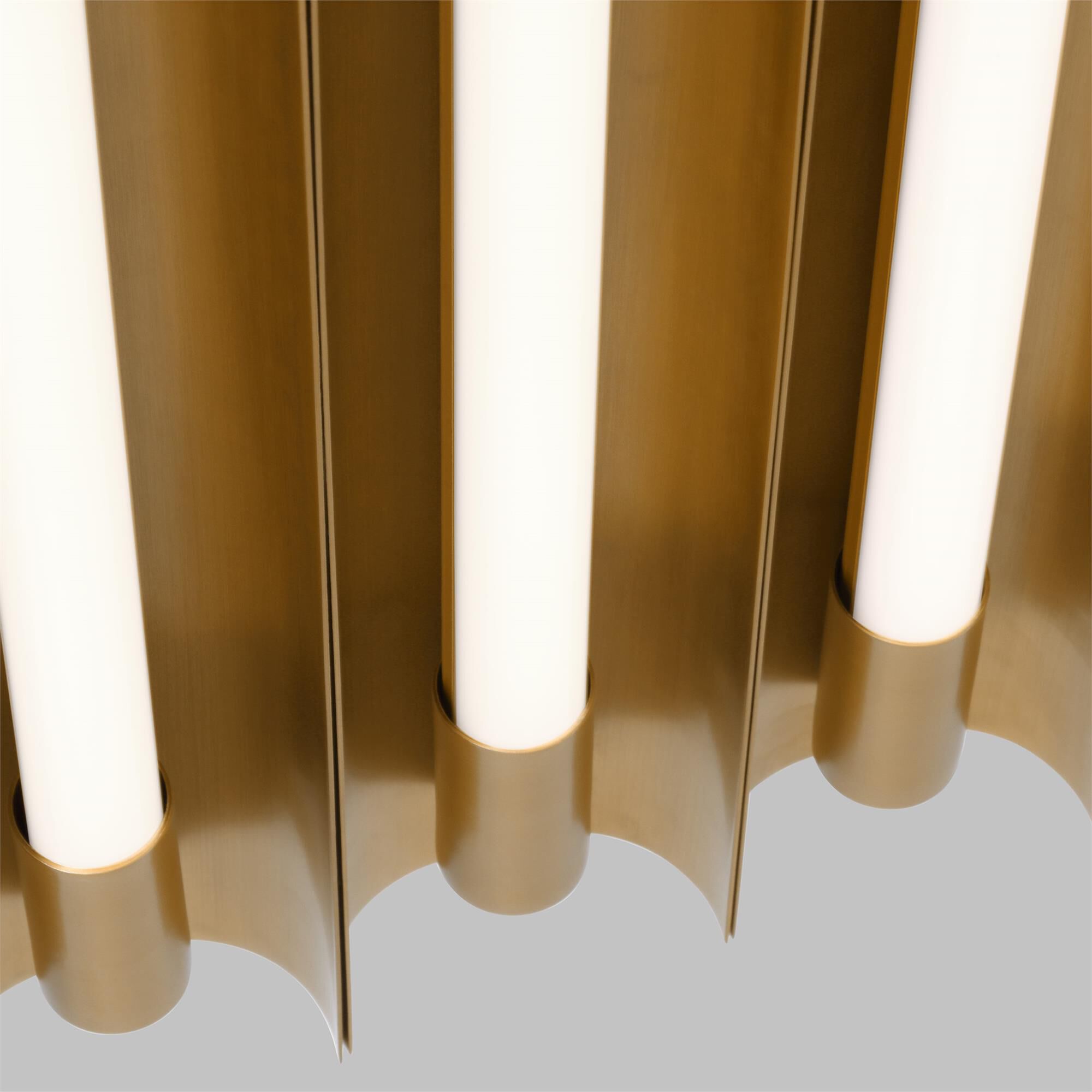 Shown in Burnished Brass finish