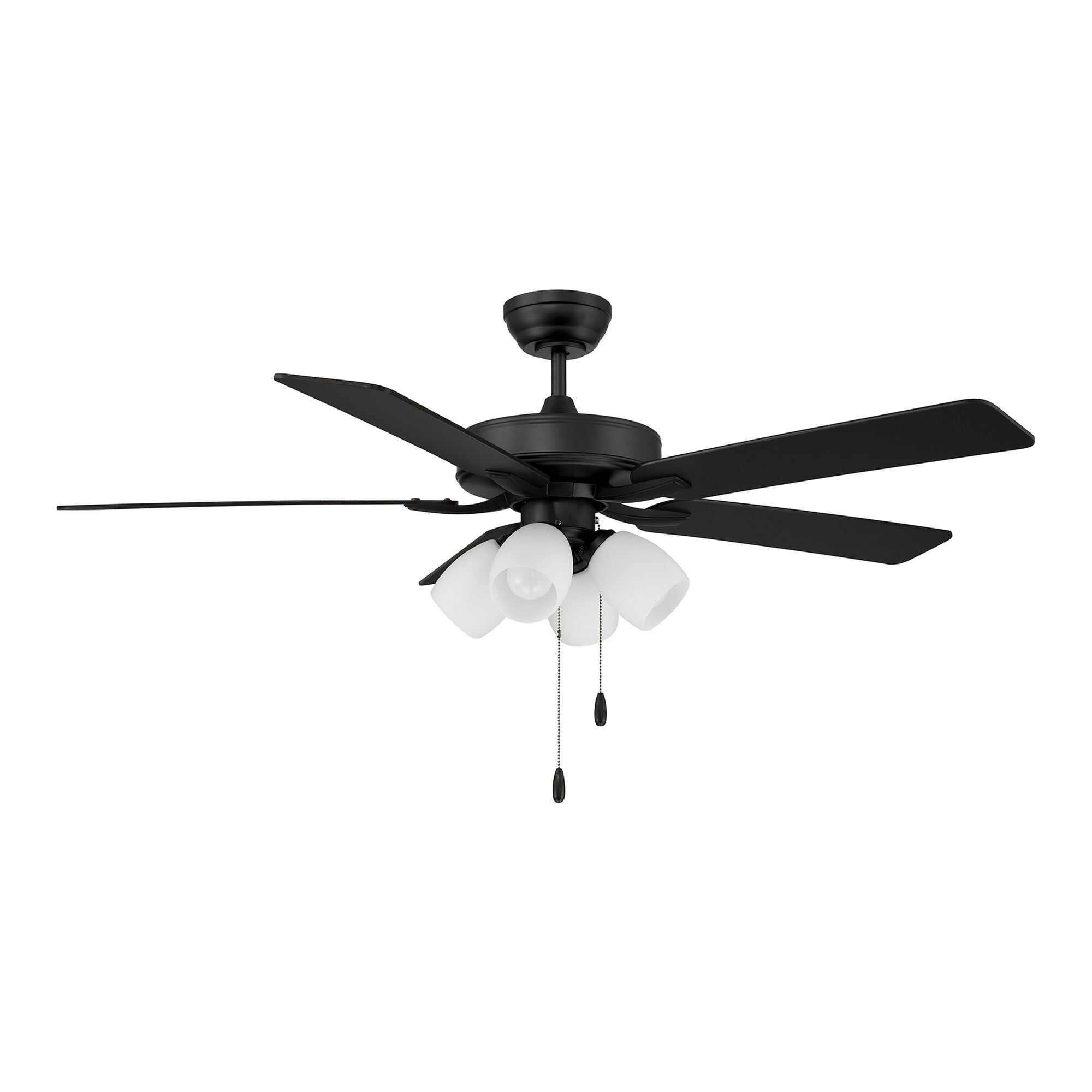 52 Inch Ceiling Fan with Light Kit,