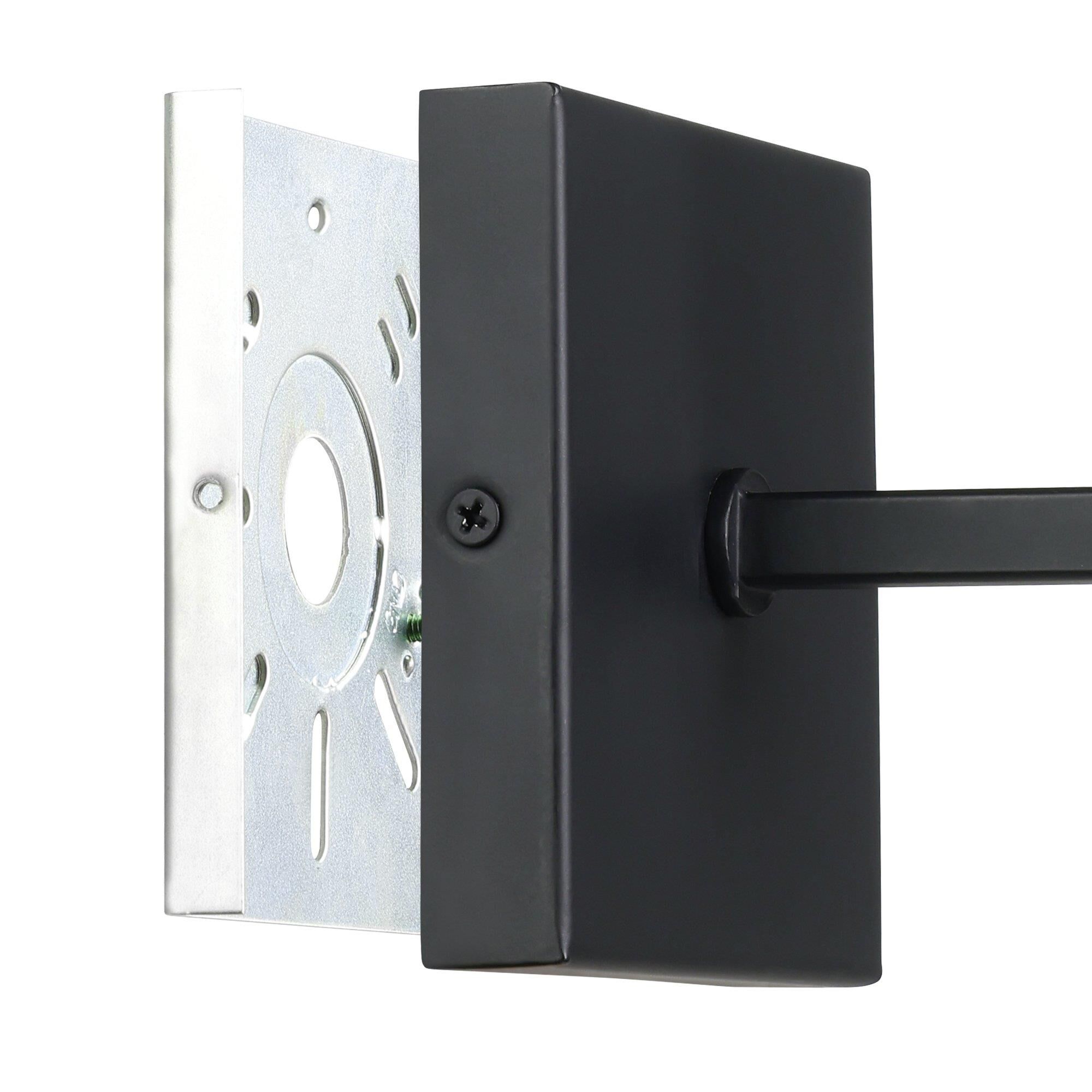 Shown in Matte Black finish and Clear glass