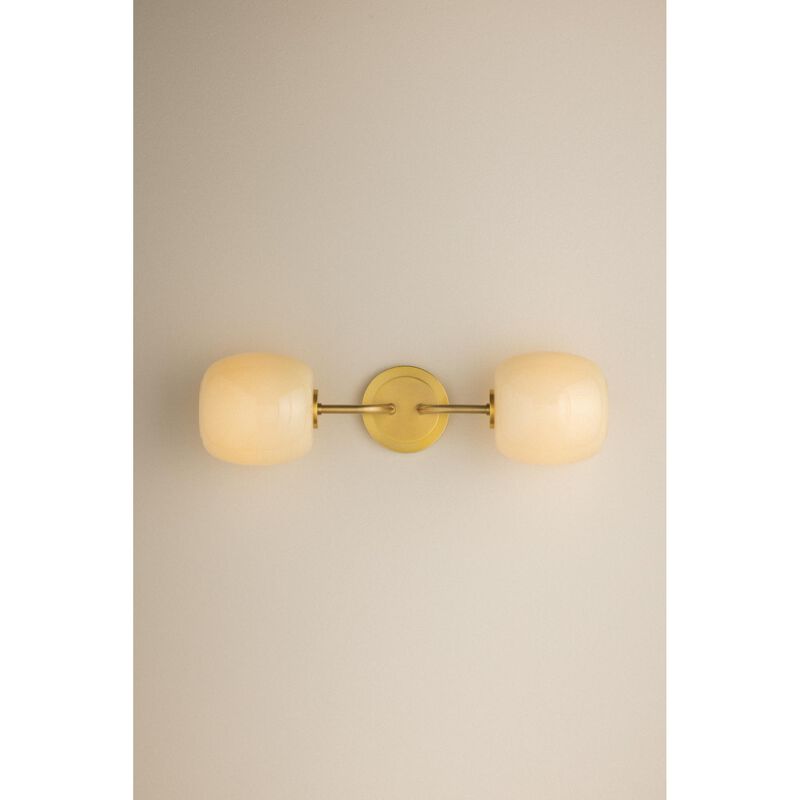 Lisette 7 Inch Bath Vanity Light by Mitzi