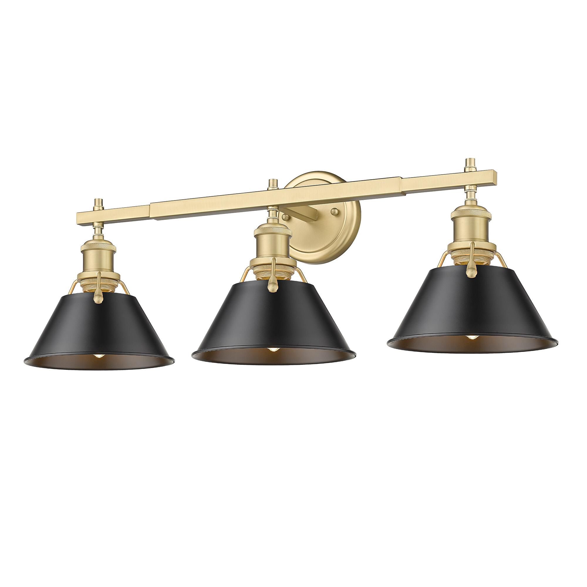 Orwell 27 Inch Bath Vanity Light by Golden Lighting