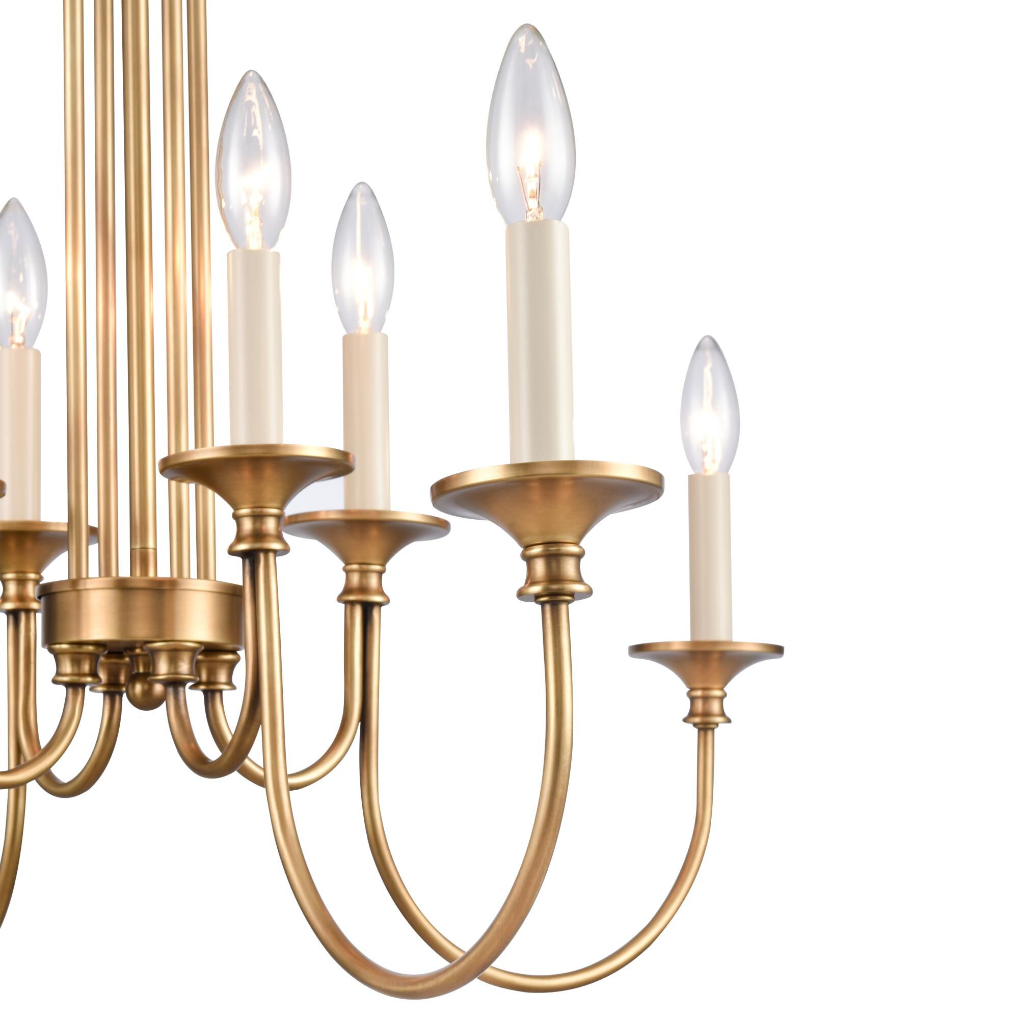 Cecil 28 Inch 8 Light Chandelier by ELK Lighting