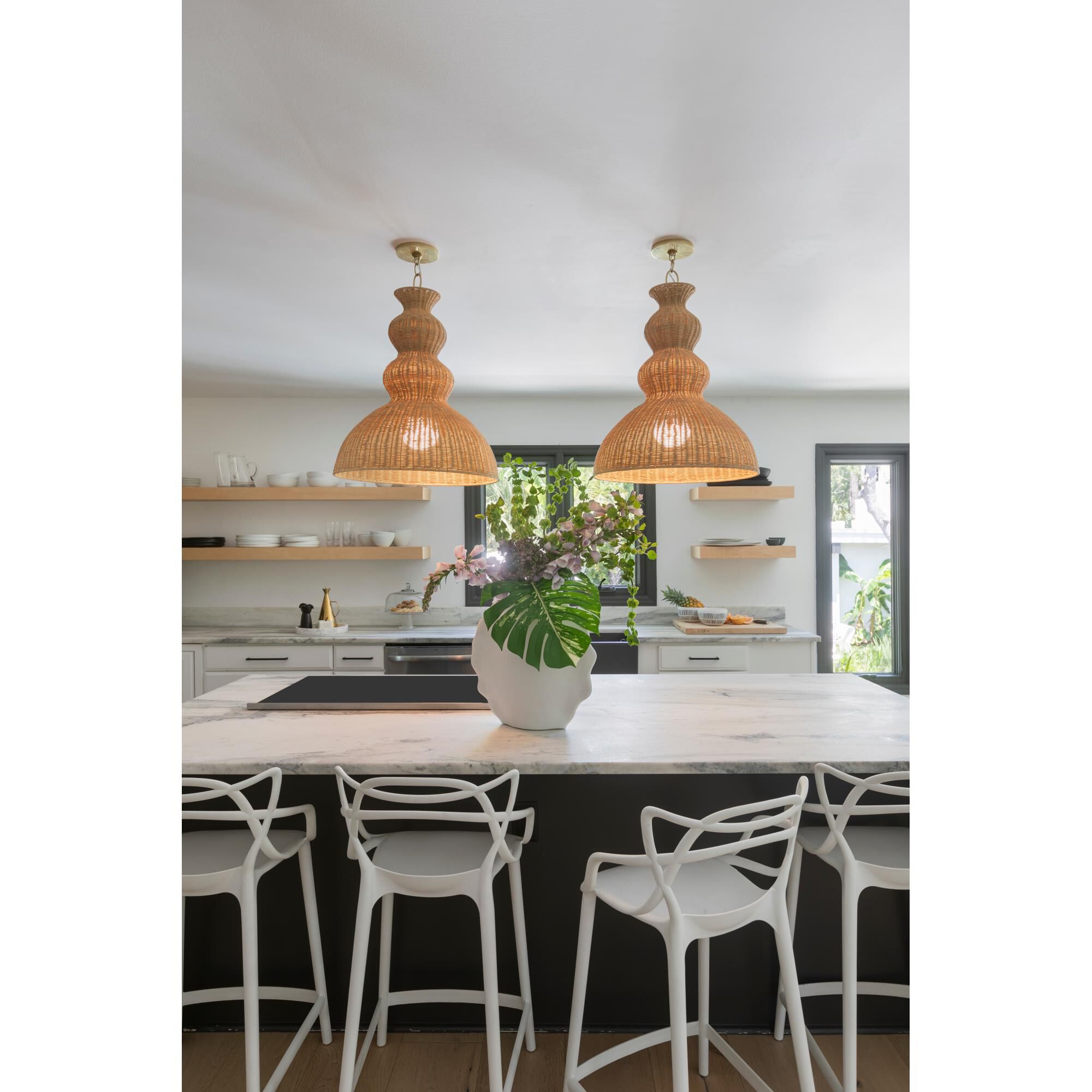 Megan Molten Mayla 21 Inch Large Pendant by Mitzi