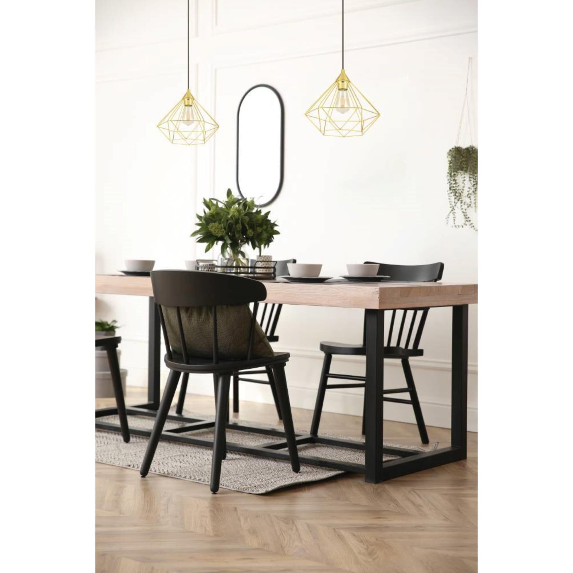 Shown in Brushed Brass finish and Brushed Brass shade