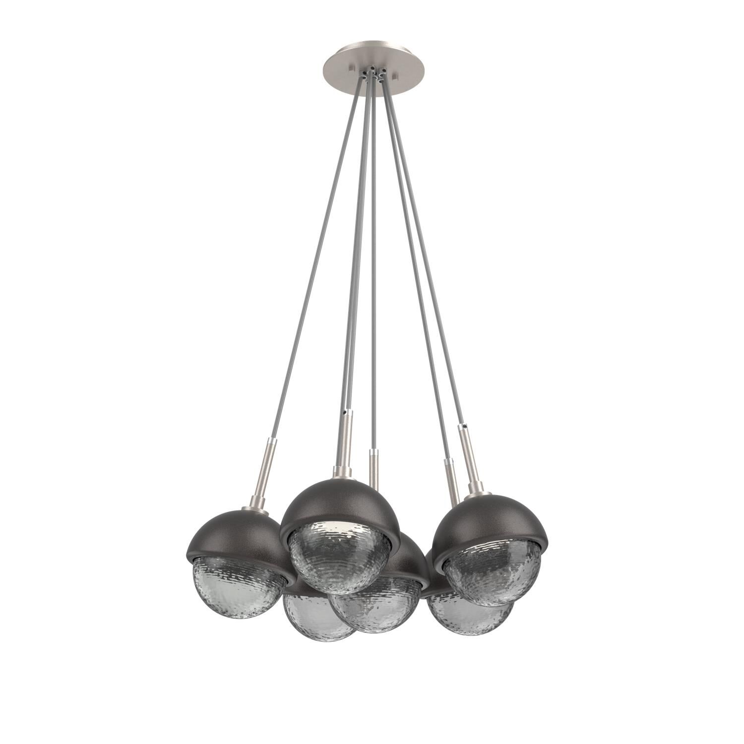 Shown in Beige Silver finish and Smoke glass and Graphite accent
