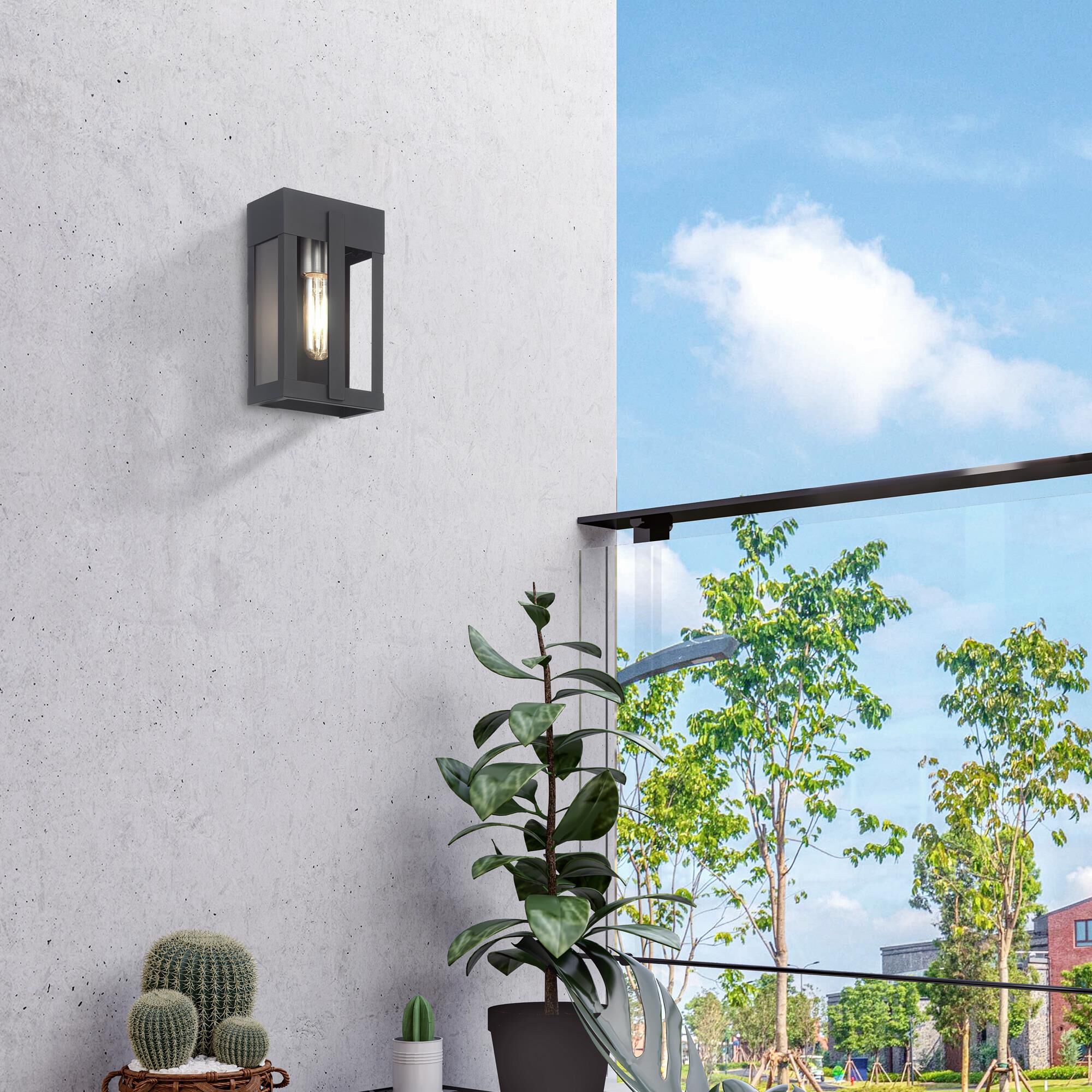 Shown in Black with Brushed Nickel Candles finish and Clear glass