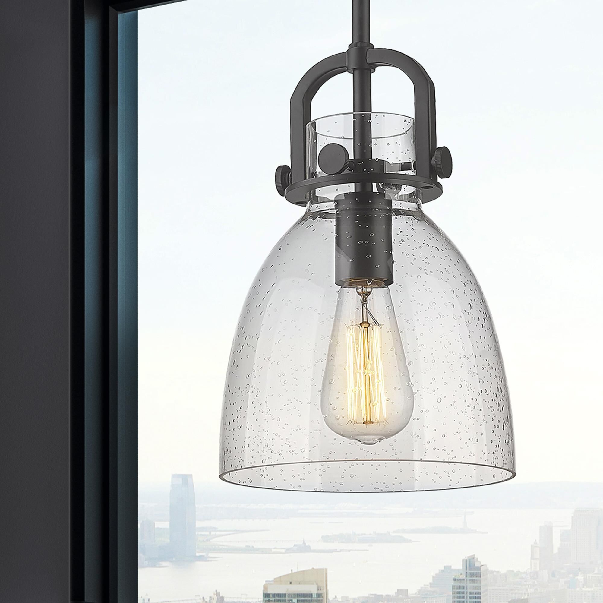 Bruno Marashlian Newton Bell 8 Inch Mini Pendant by Innovations Lighting